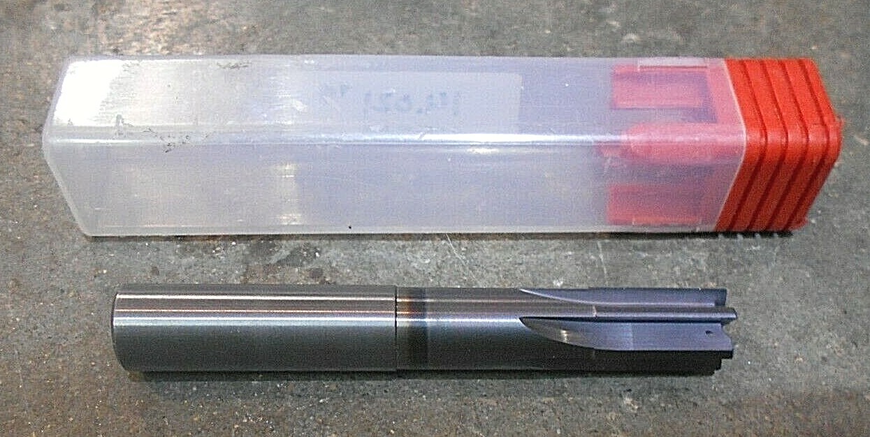 1/2" Solid Carbide Coolant Fed Reamer 6 Flute (M-3)