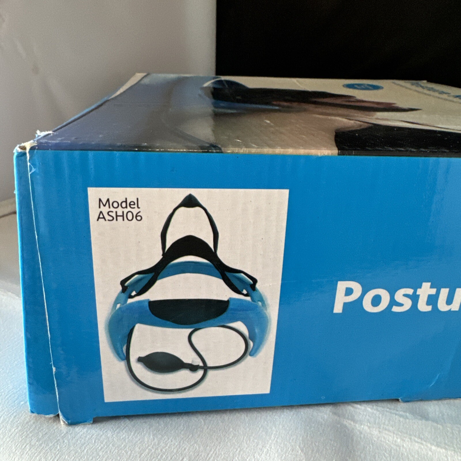 Posture Neck Exerciser Easy Portable Pumpable ORIGINAL BOX Adjustment