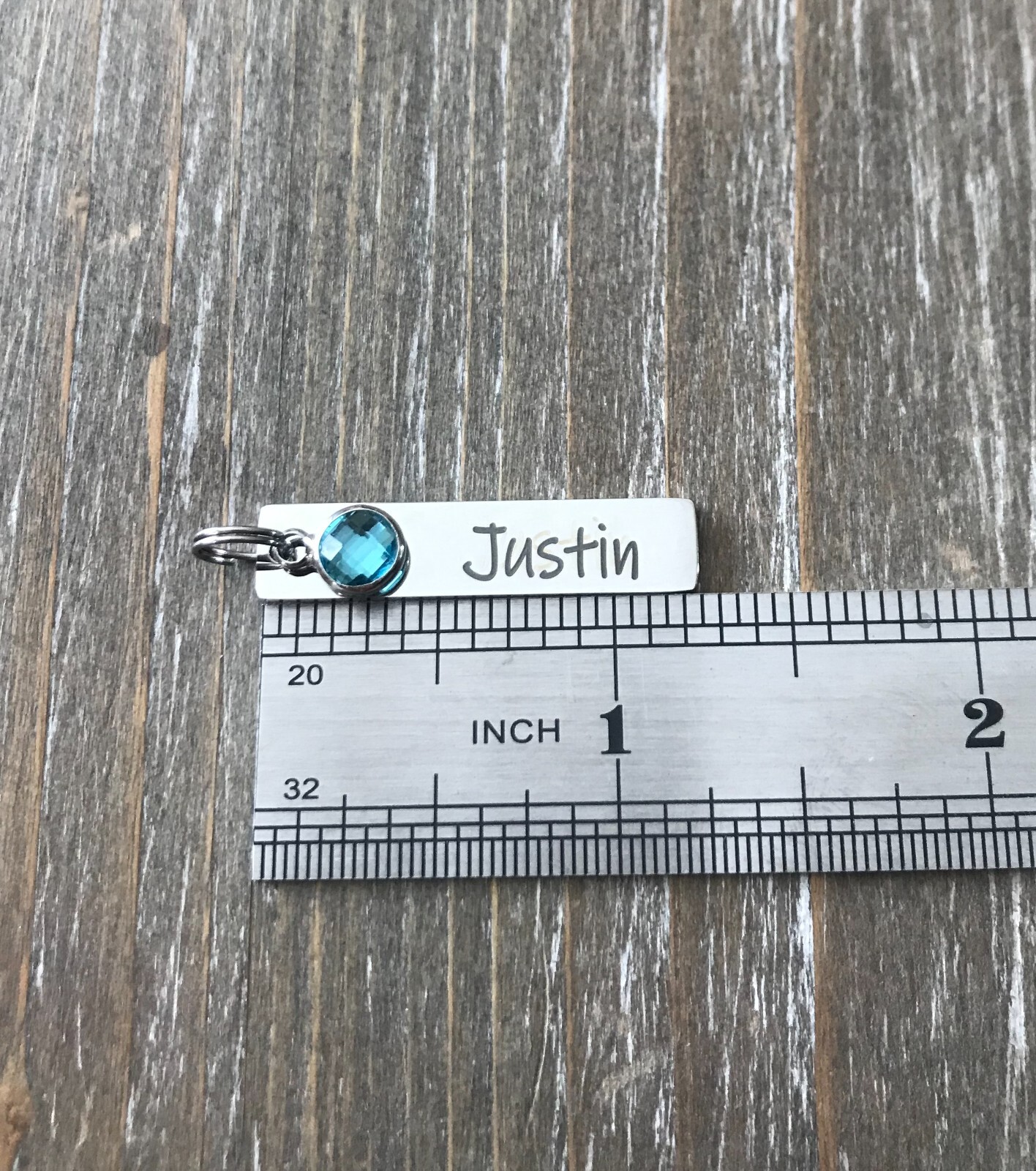 Purchase of a bar only to add to existing necklace or keychain
