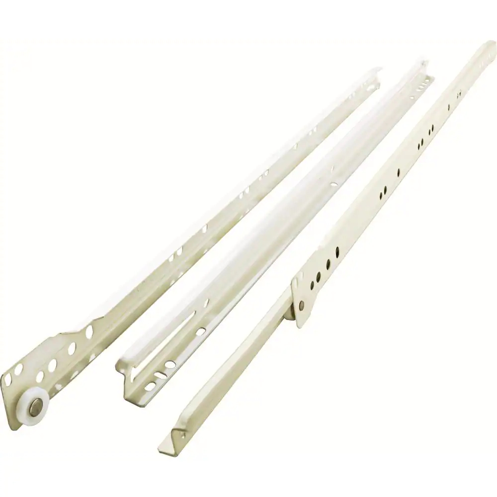 22 In. Self-Closing Bottom Mount Drawer Slide Set 1-Pair (2 Pieces)