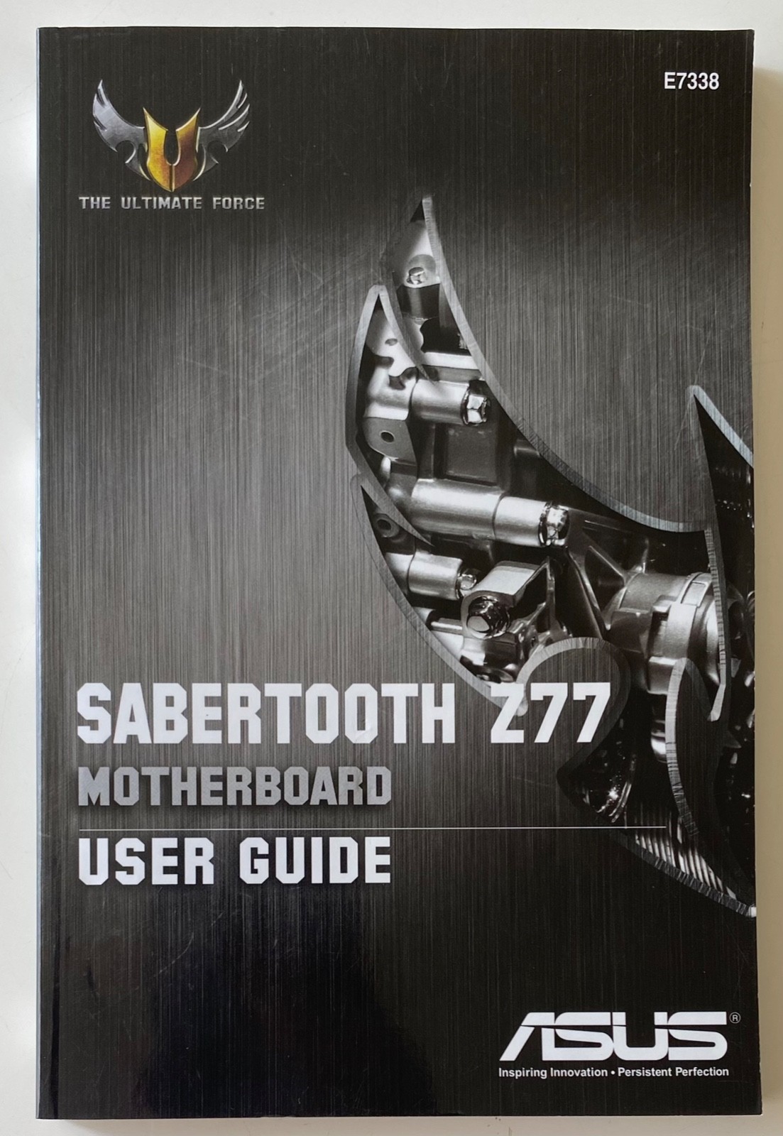 SABERTOOTH Z77 MOTHERBOARD USER GUIDE : ASUS : 2012 : E7338