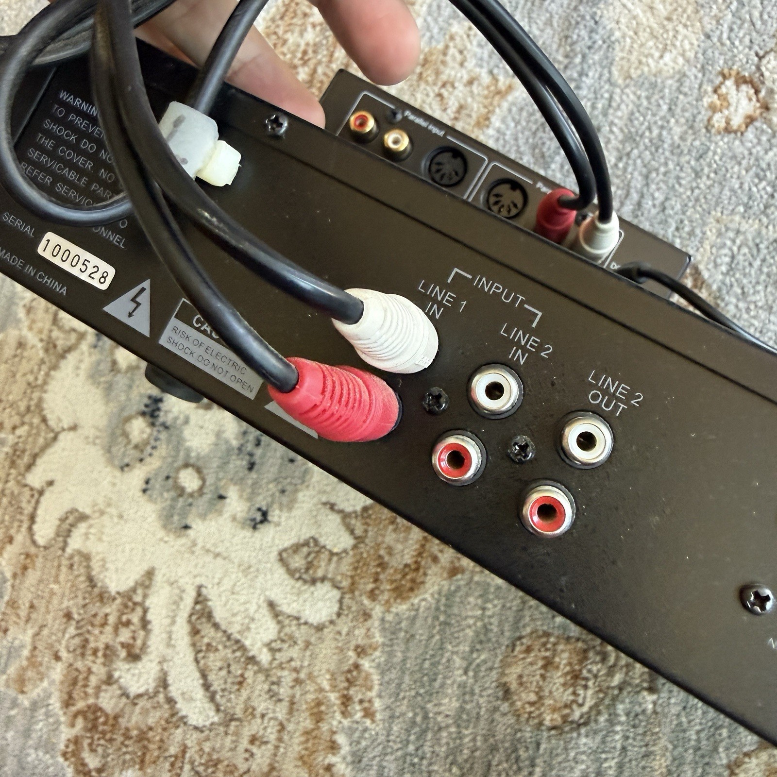 AudioSource AMP 100 Stereo Power Amplifier + Boost 800 Stereo Line Amp Tested