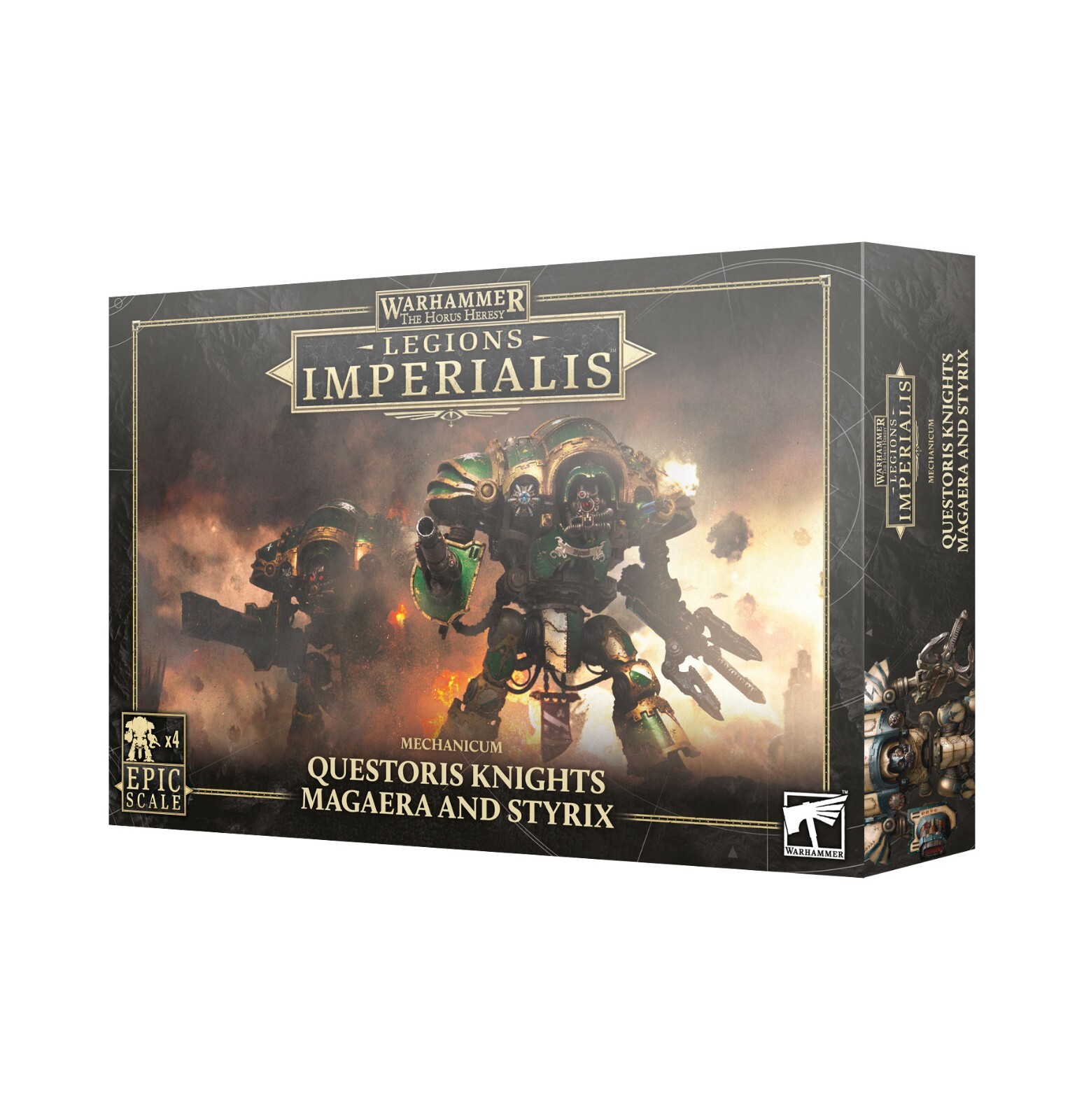 ⚔️LEGIONS IMPERIALIS - MECHANICUM KNIGHTS MAGAERA AND STYRIX - NIB ⚔️