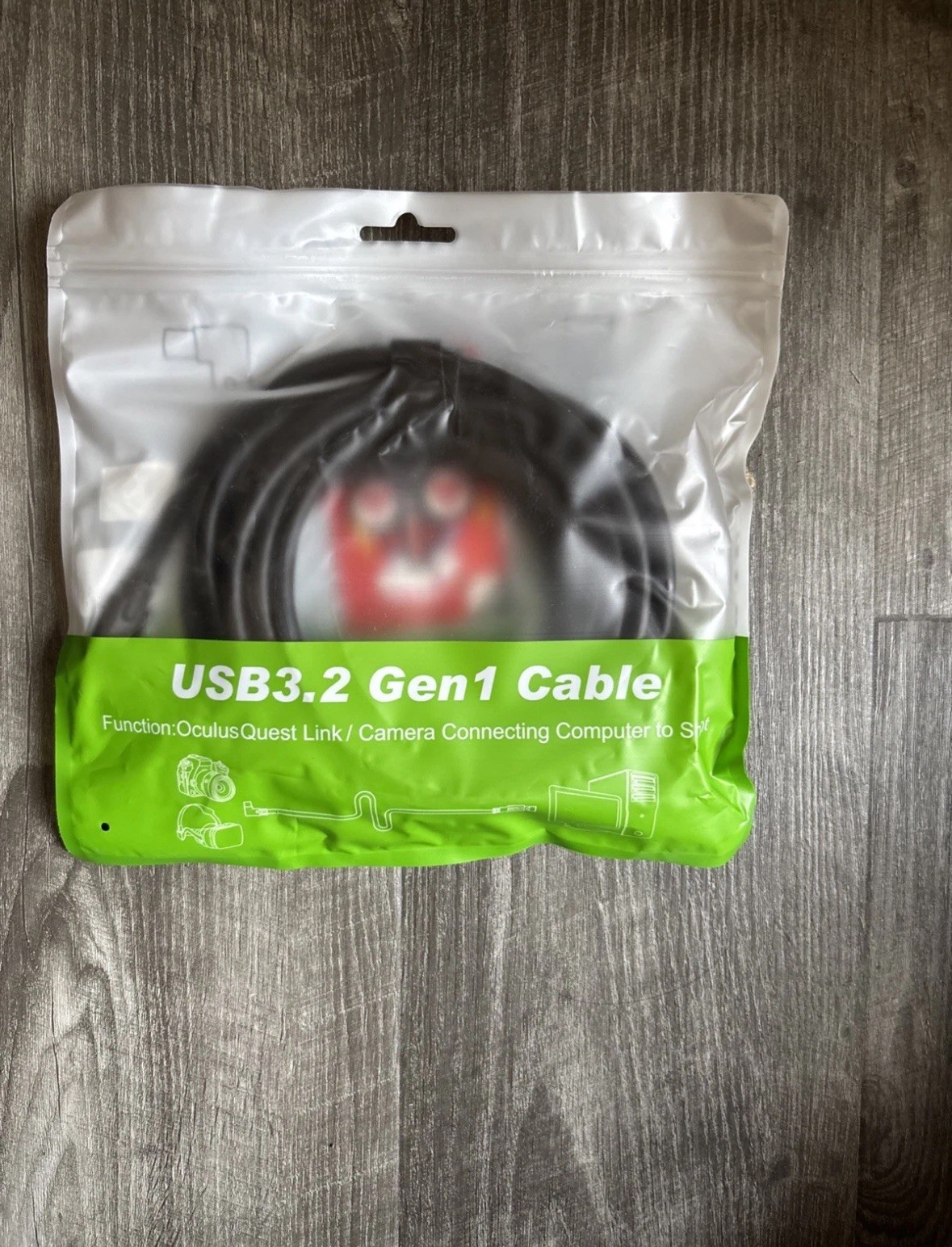 Orzero USB 3.2 Gen1 Cable 16ft Link Cable For Oculus Quest 2 / 1 Type-C to U...
