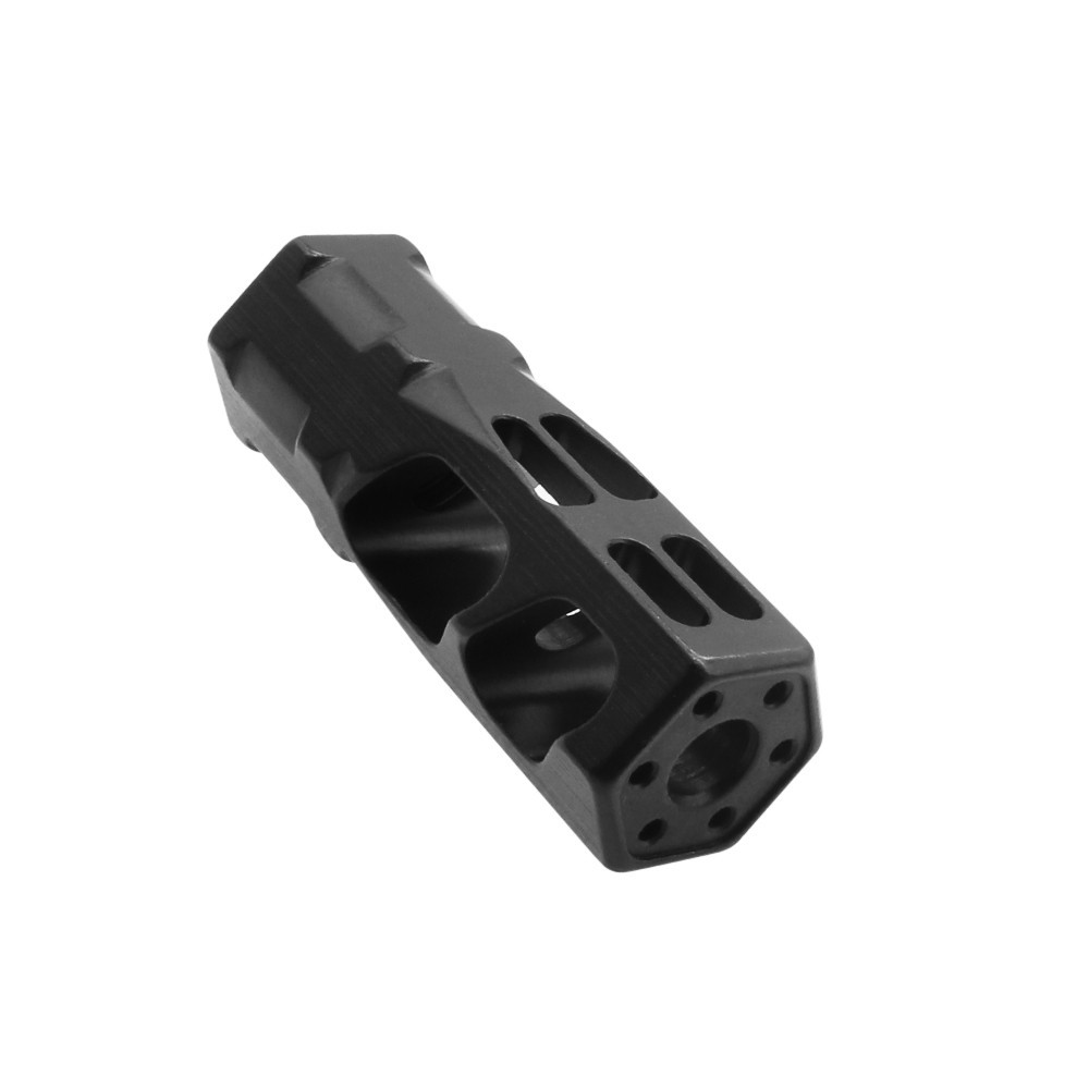 Vigilance Innovations 1/2x28 Steel 5.56 .223 Compensator Hexagon Muzzle Brake