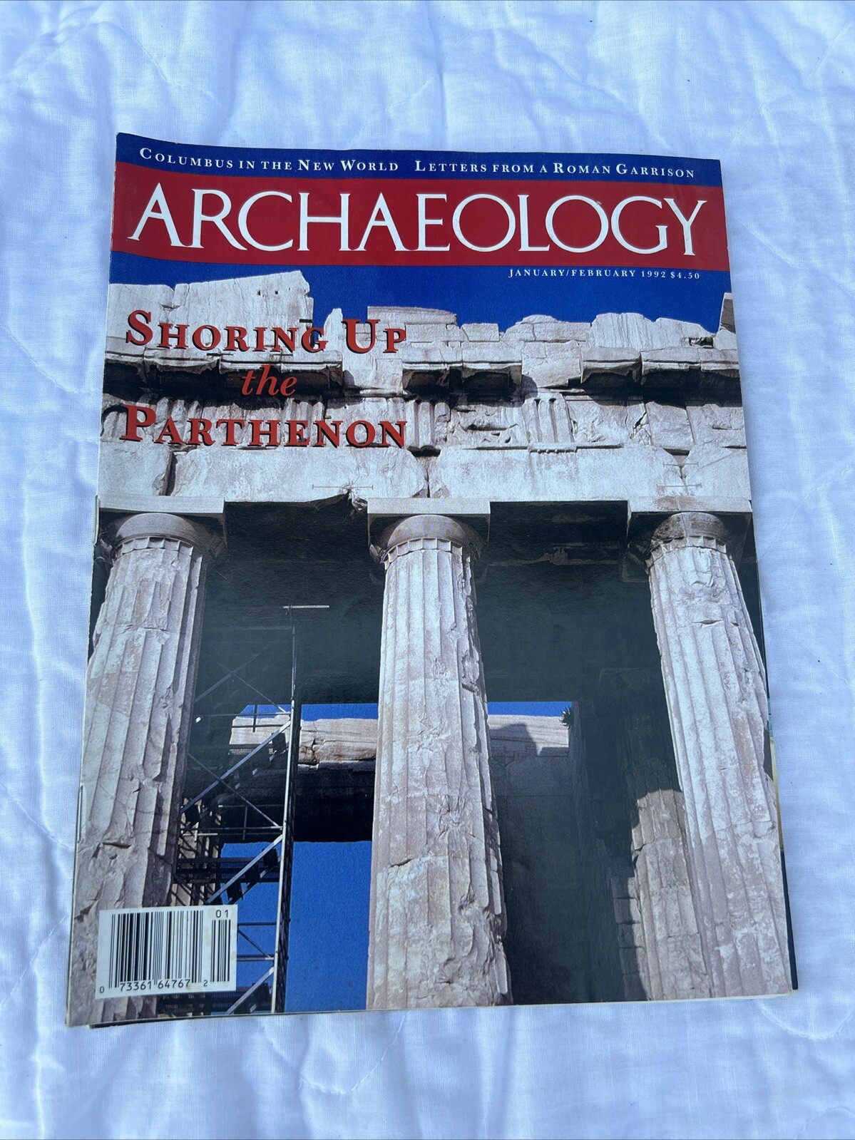 Archaeology Magazine January/February 1992  Parthenon