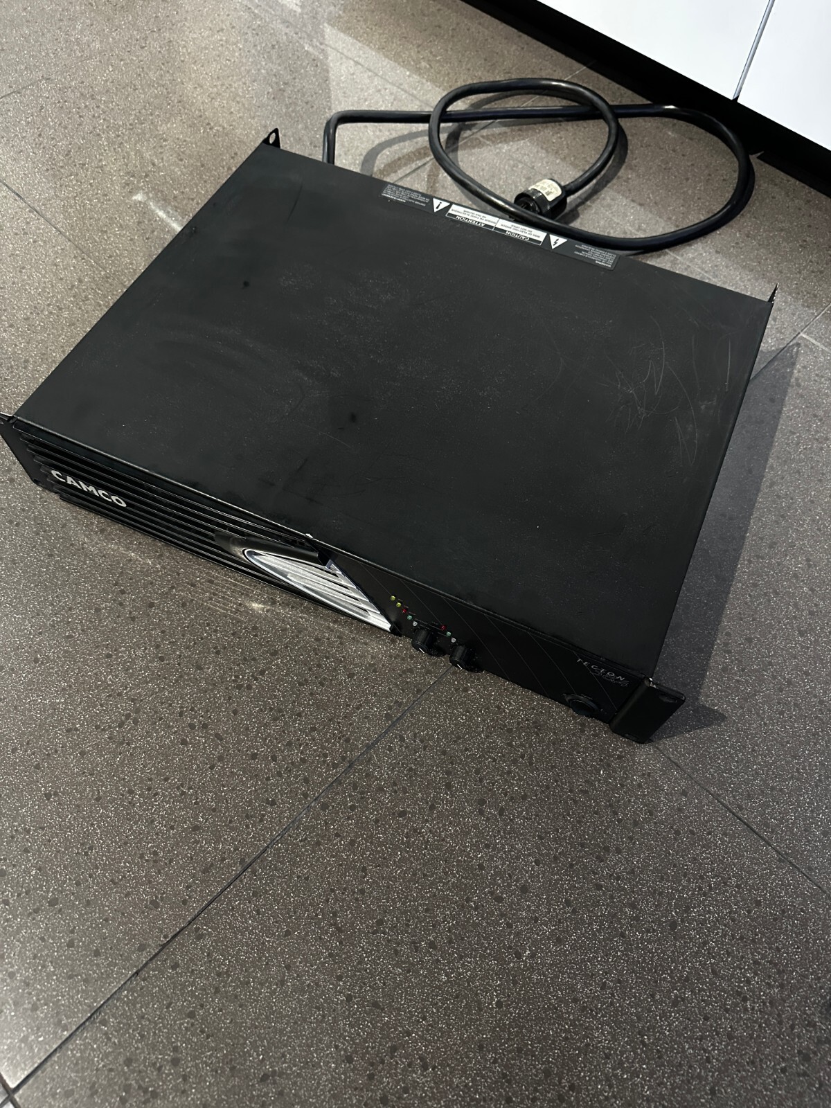 CAMCO TECTON-38.4 Series, Power Amplifier. Made in Germany.
