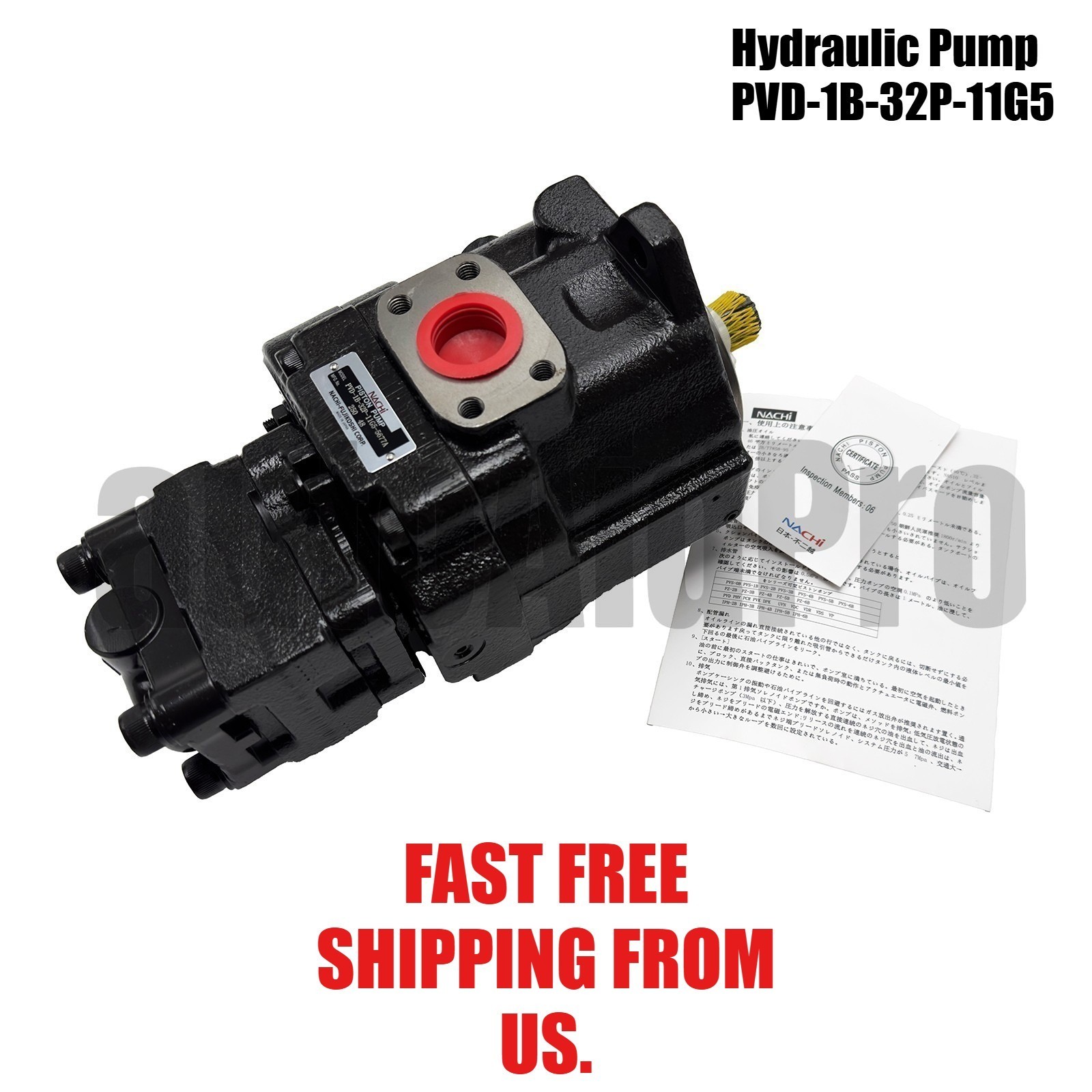Hydraulic Pump 4642385 PVD-1B-32P-11G5 Nachi OEM for John Deere Hitchi Excavator
