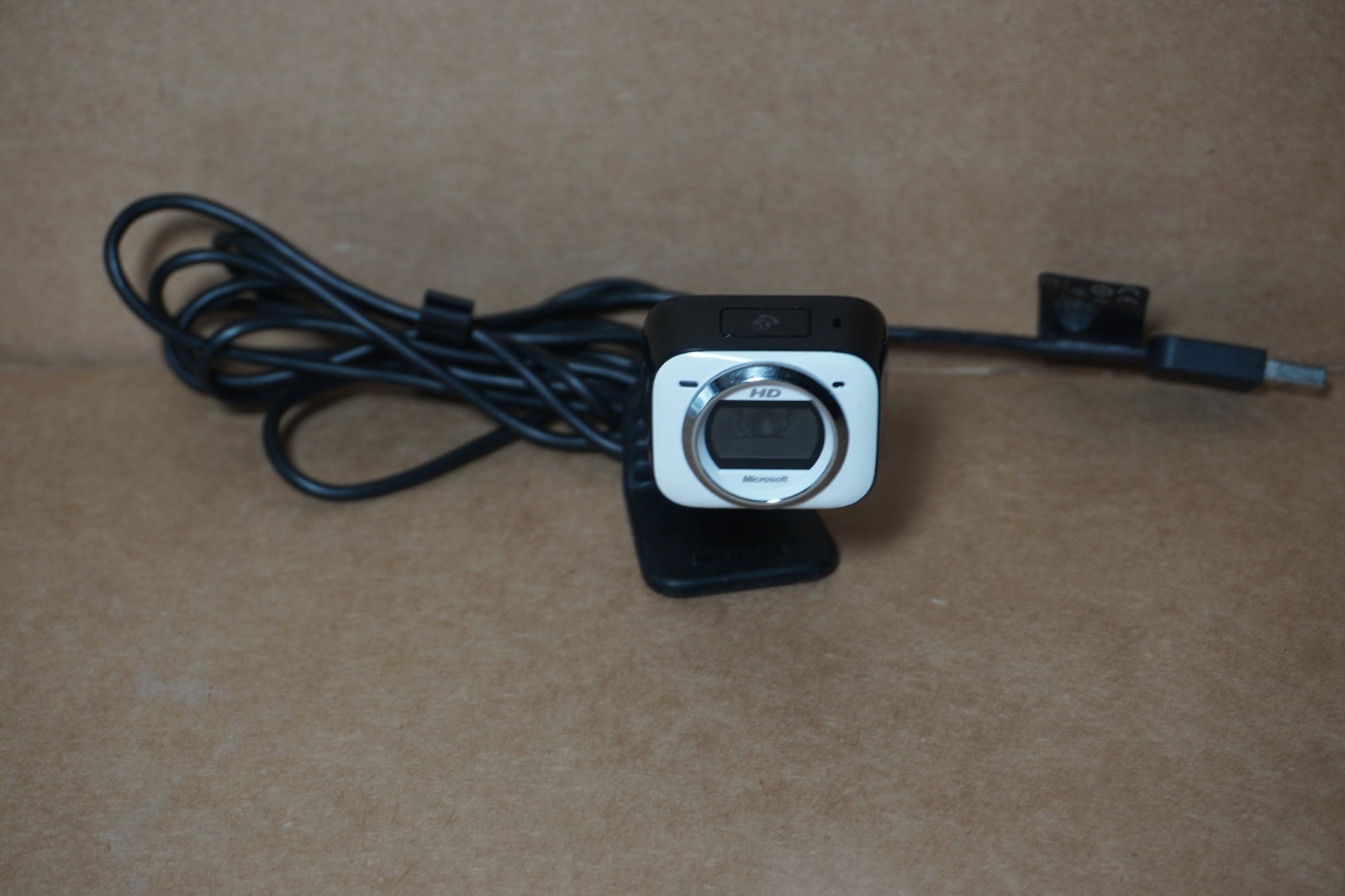 Good Condition Microsoft LifeCam HD-5001 Tested Working While/Black