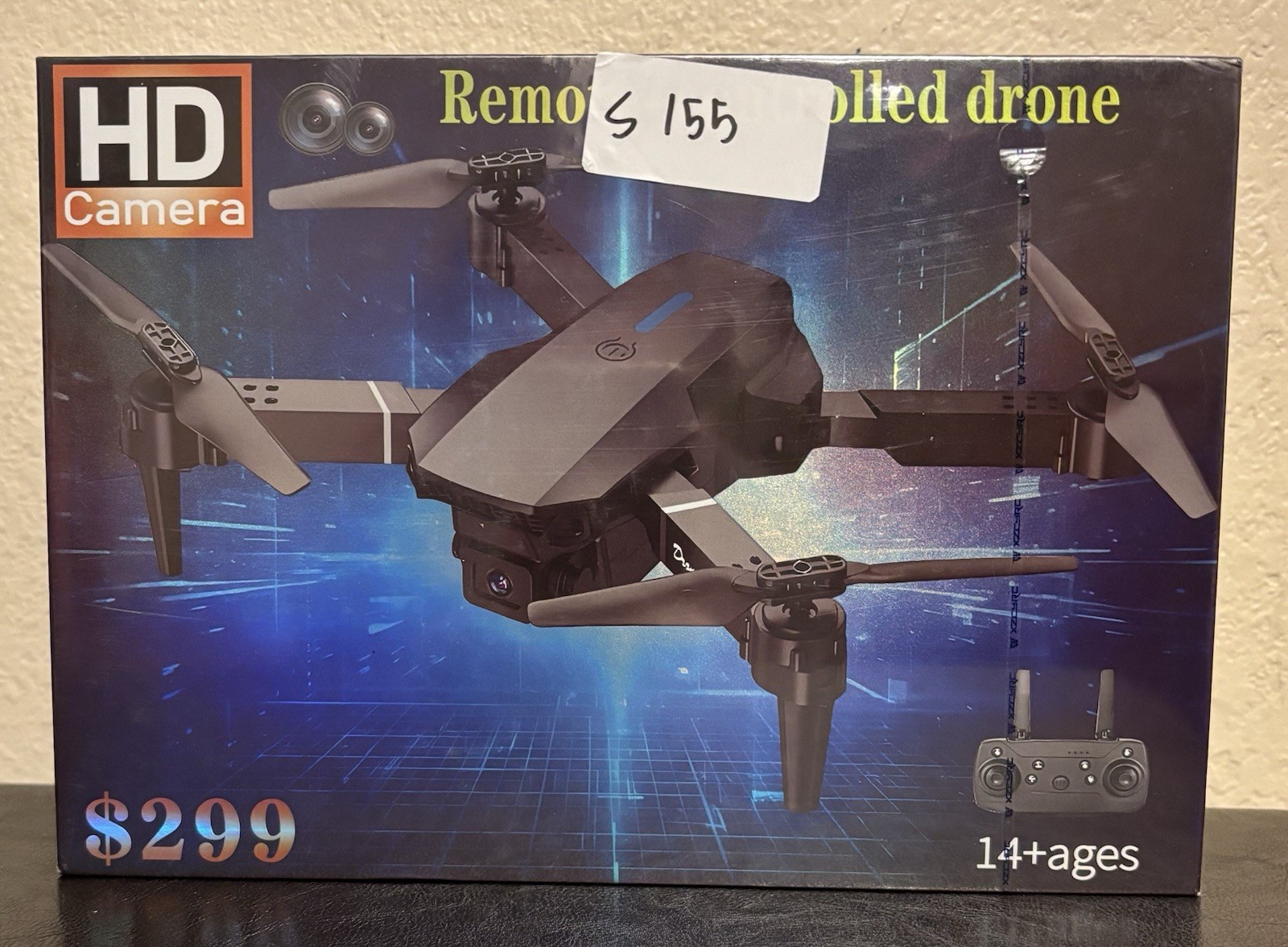 LQDQ Remote Controlled Drone with HD Camera New NIB Sealed