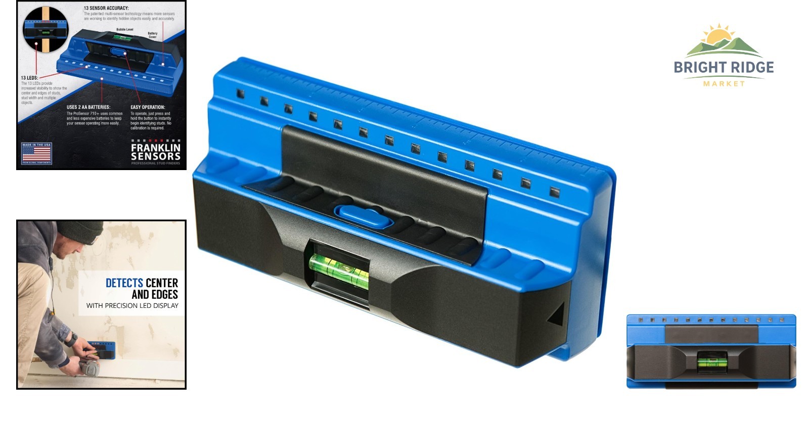 Effective Wall Scanner for Finding Single and Double Stud Configurations