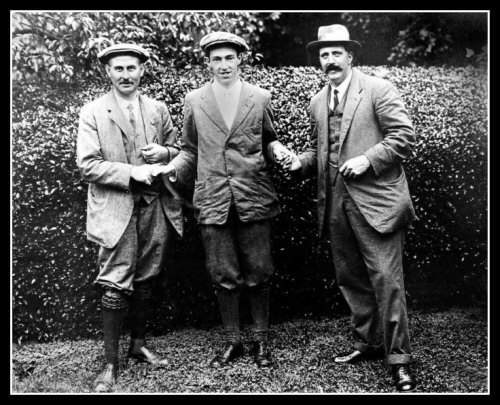 Francis Ouimet Harry Vardon Ted Ray Photo 8X10 -  1913 US Open British American