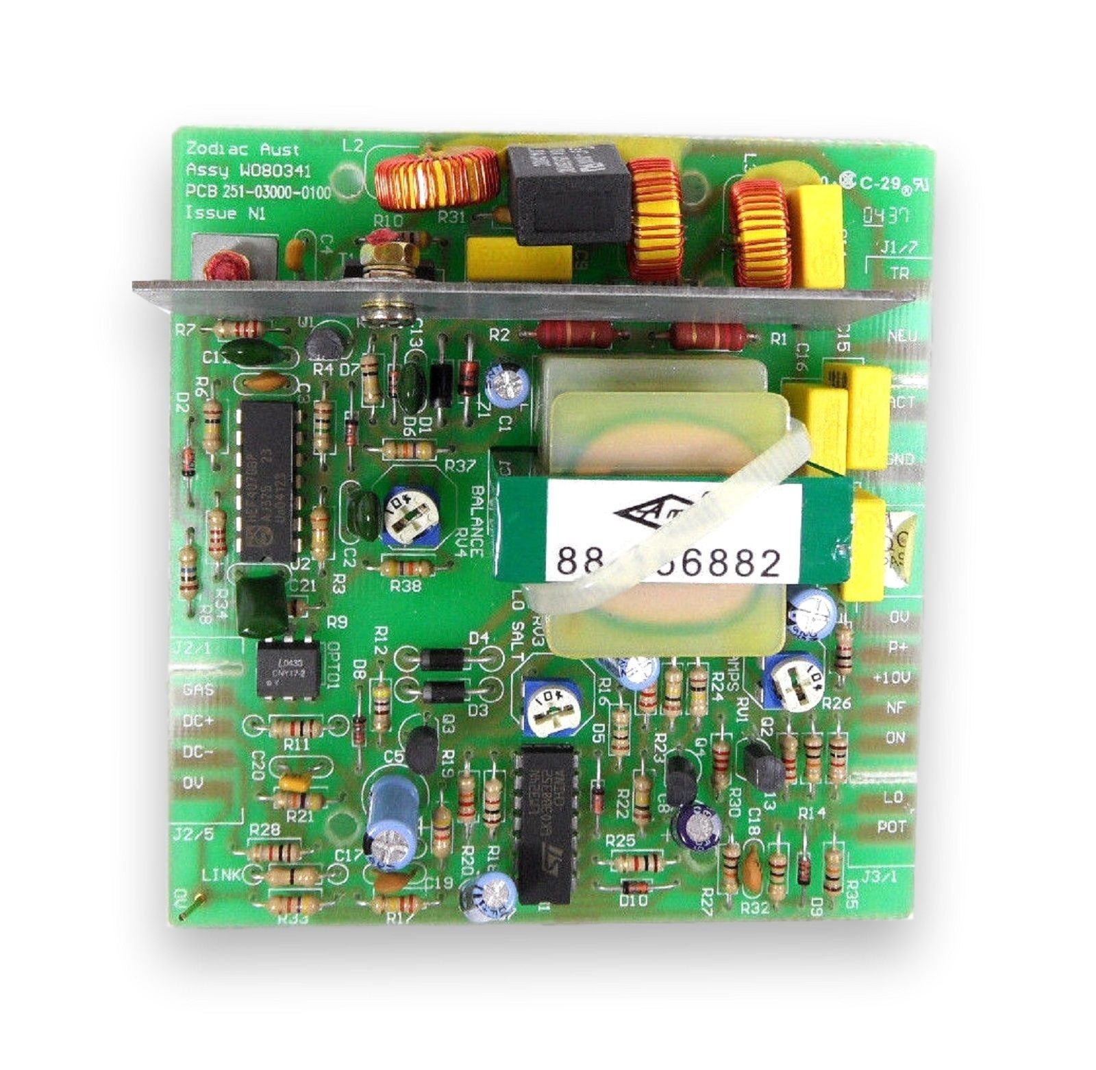 Jandy Zodiac W080341 Main Printed Circuit Board W080351 PCB C-Series 140 170 200