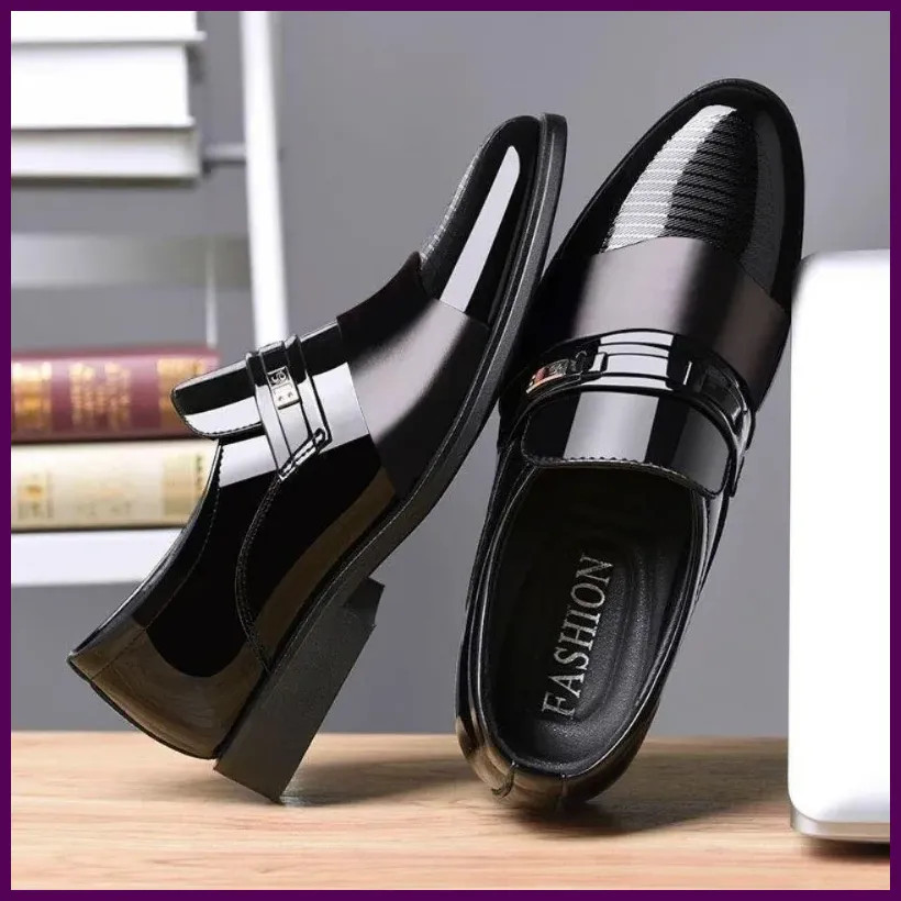 New men's formal leather Shoes Casual business non slip footwear Fashion