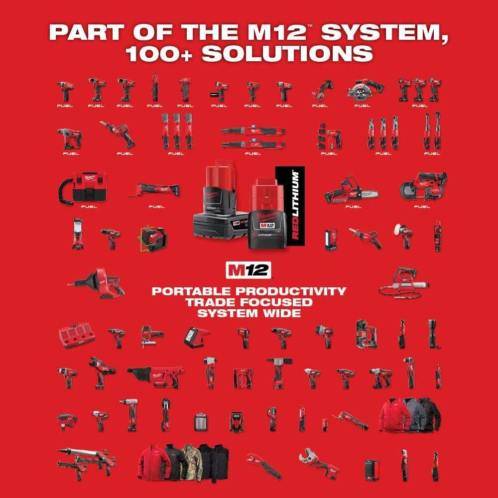 Milwaukee M12 1/4 In. Hex Right Angle Impact Driver (Bare Tool)