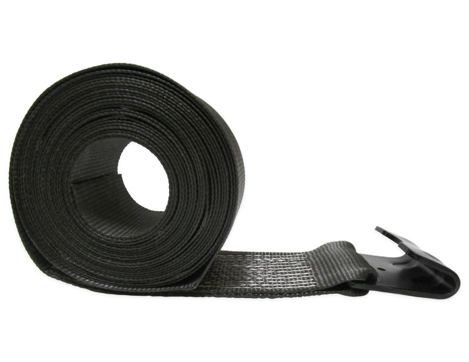 USA 4" X 50' Winch Replacement Strap Flat Hook Cargo Control Flatbed Extra Long