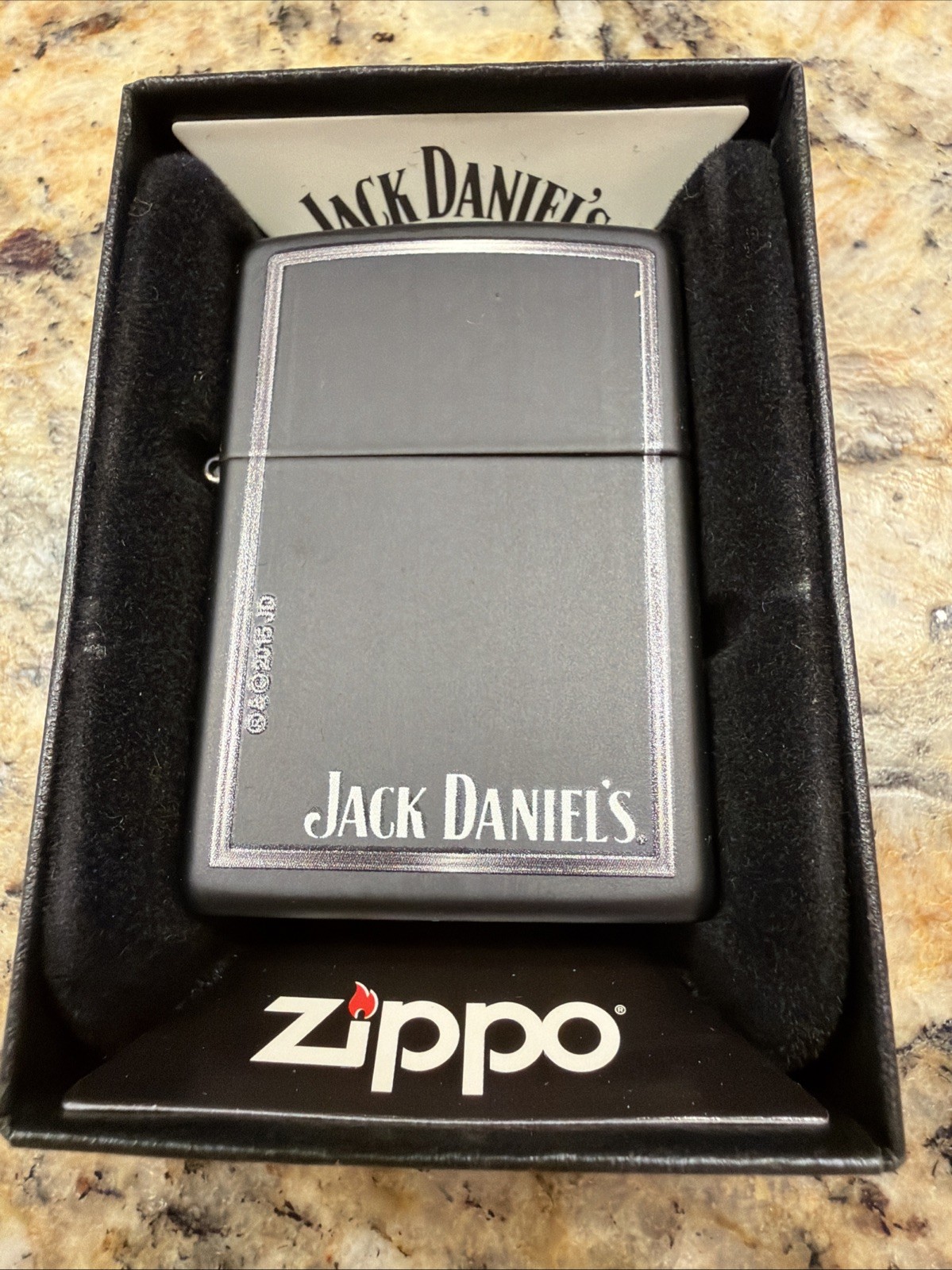 Jack Daniel’s Zippo Lighter New In Box Sealed Unused
