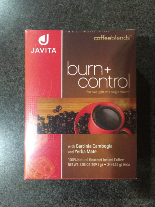 Javita Weight Loss Burn and Control Instant Coffee 1 box (24 sticks)
