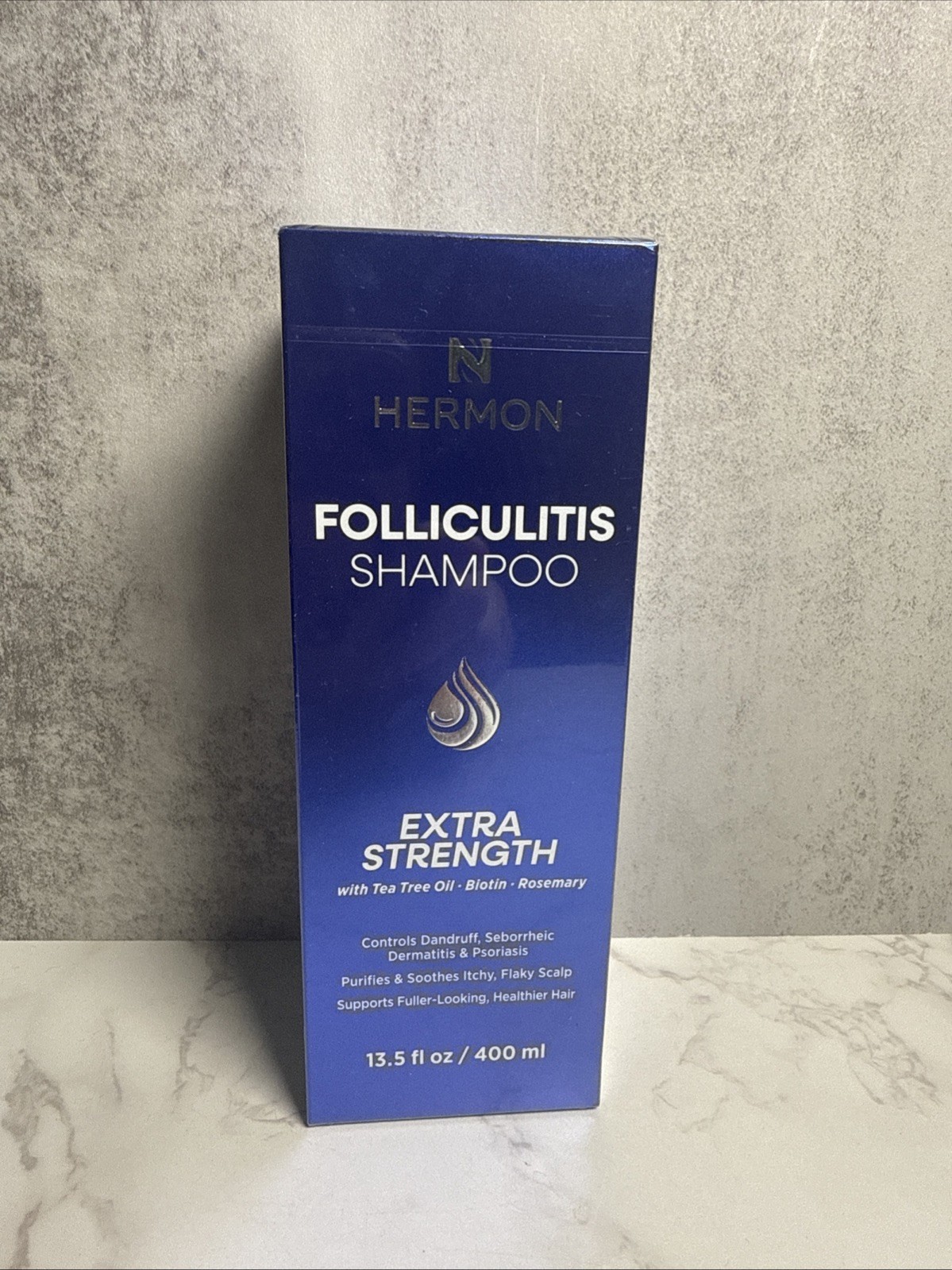 Hermon Folliculitis Shampoo Scalp Treatment 13.5 FL OZ Hair Care