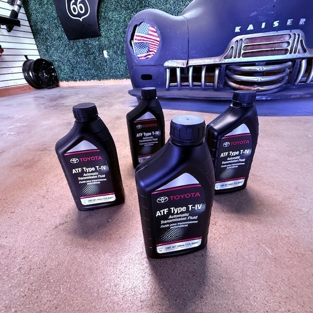 4 Quart ATF Genuine Toyota T-IV Automatic Transmission Fluid Oil For Lexus Scion