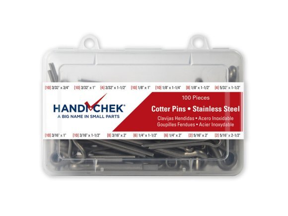 Cotter Pin Assortment SS PL 100 Piece (1 Pieces)
