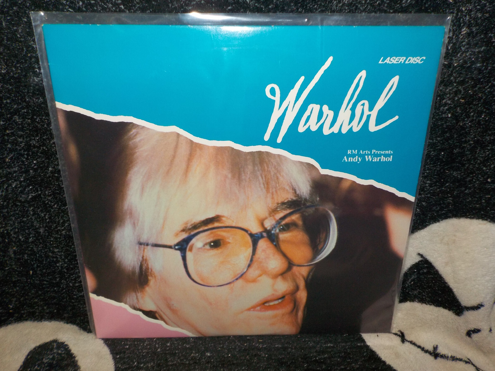 Andy Warhol Laserdisc LD Biography Profile Gallery Free Ship $50