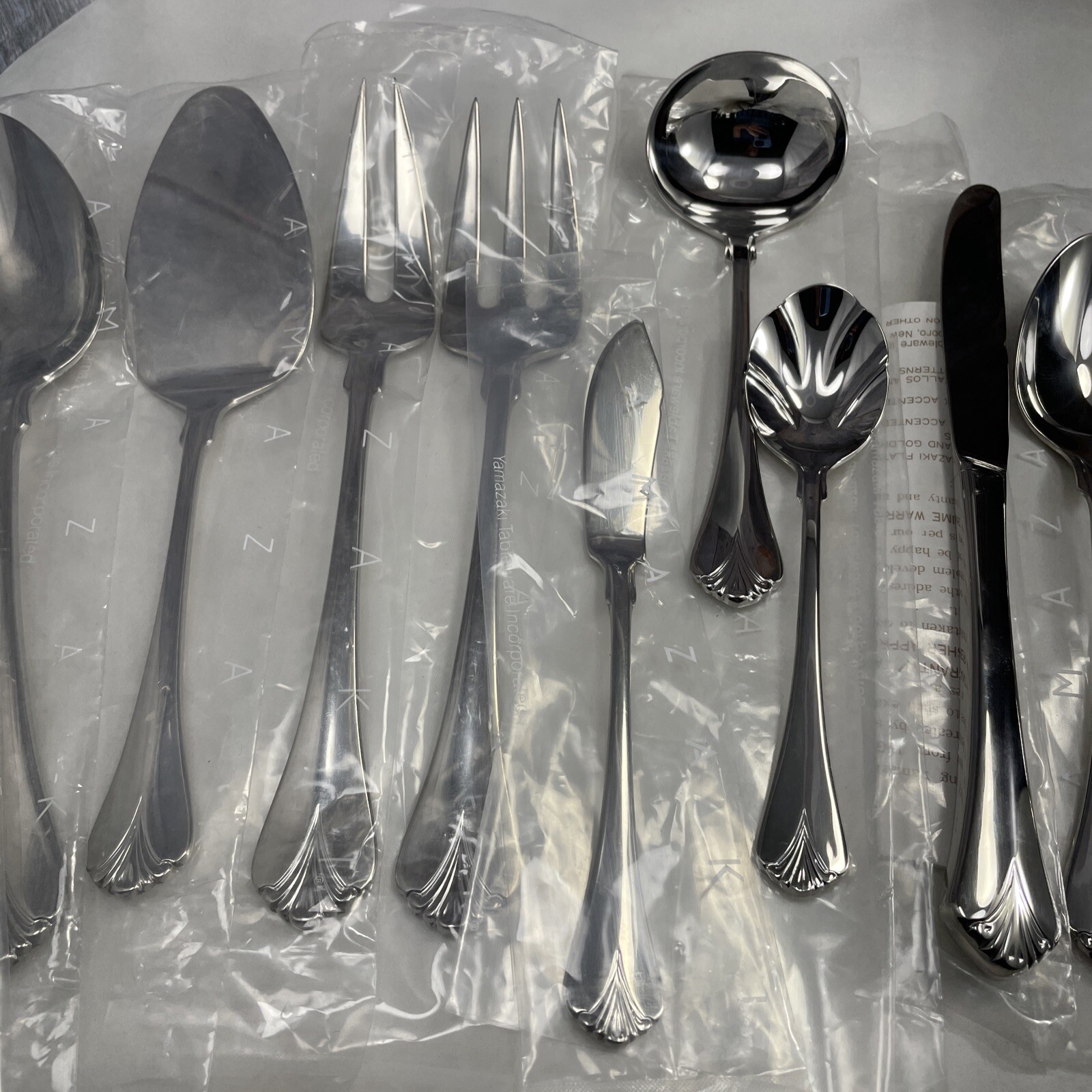 NEW Yamazaki CARA Stainless Glossy Silverware CHOICE Flatware NEW