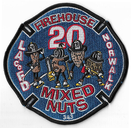 LA County Station 20 Mixed Nuts Norwalk NEW  Fire Patch
