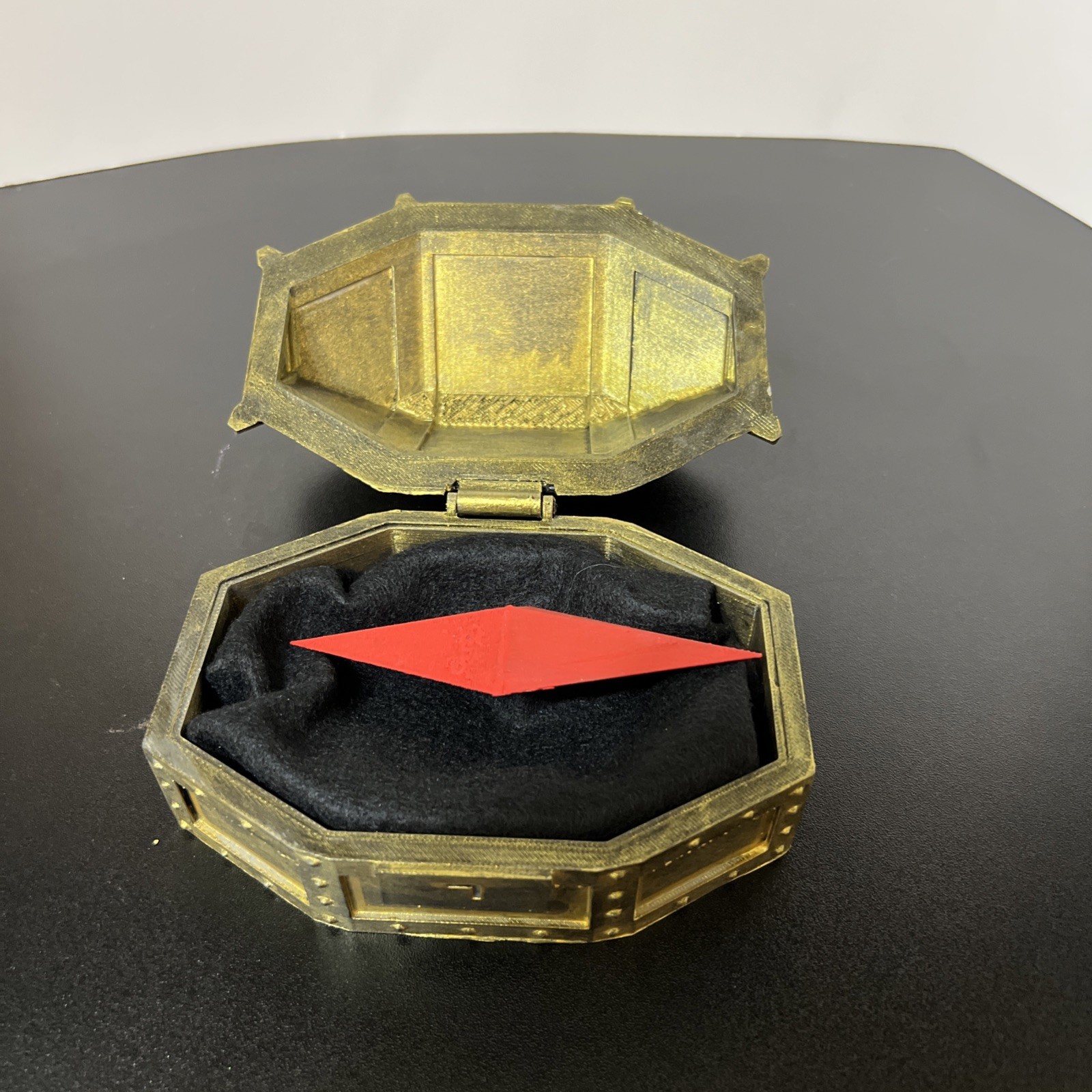 Stone Of Barenziah  Is Hand Painted And Is Inspired By Skyrim It Is 3-D Printed