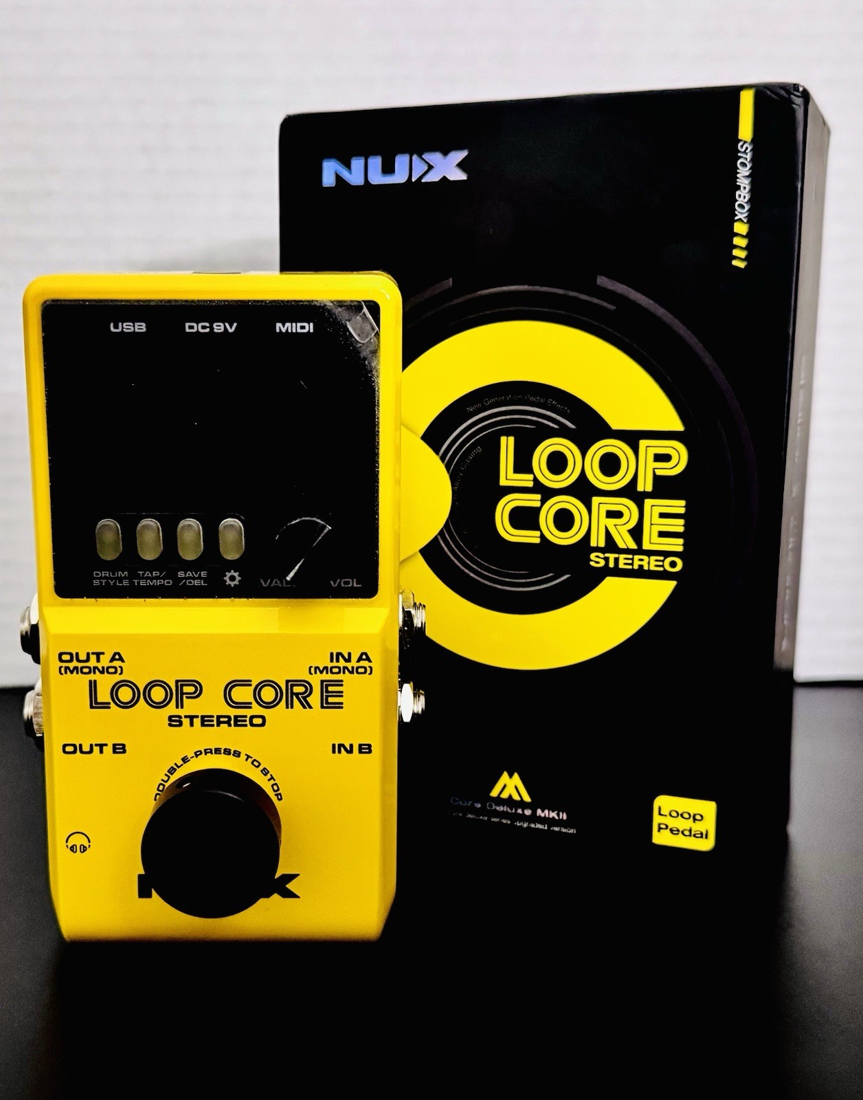 NUX Loop Core Stereo Looper with MIDI