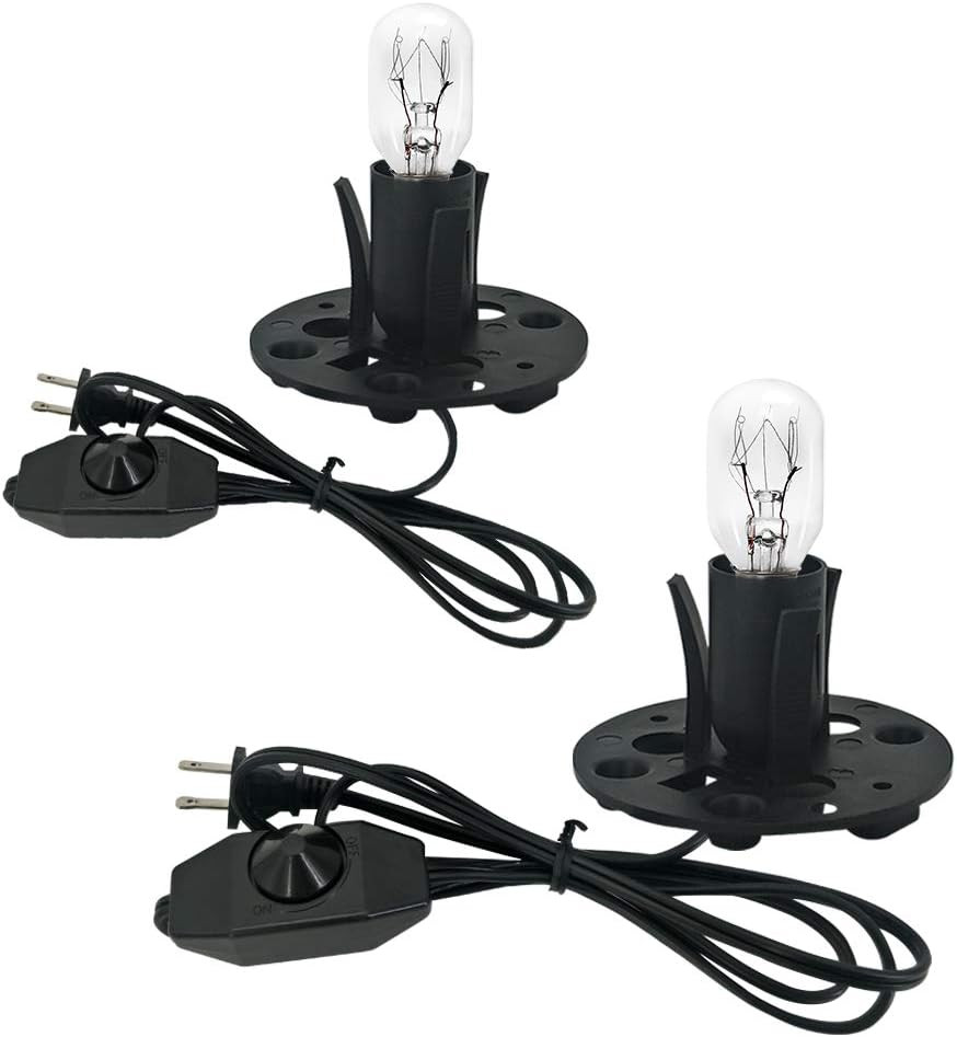 Himalayan Salt Lamp Cords (6Ft) with Dimmer Switch,Original Replacement Cords wi