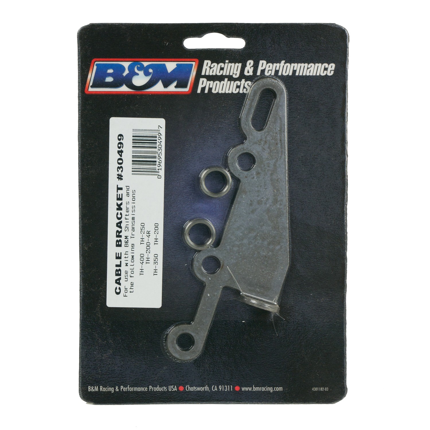 B&M 30499 Cable Bracket Kit GM