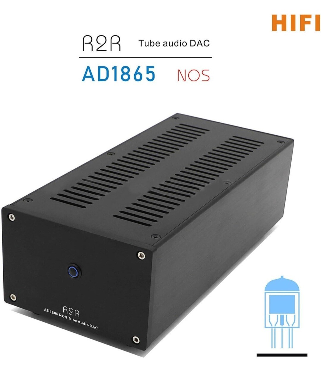 High End Audiophile R2R DAC Audio Converter HiFi Architecture Decoder AD1865 ...