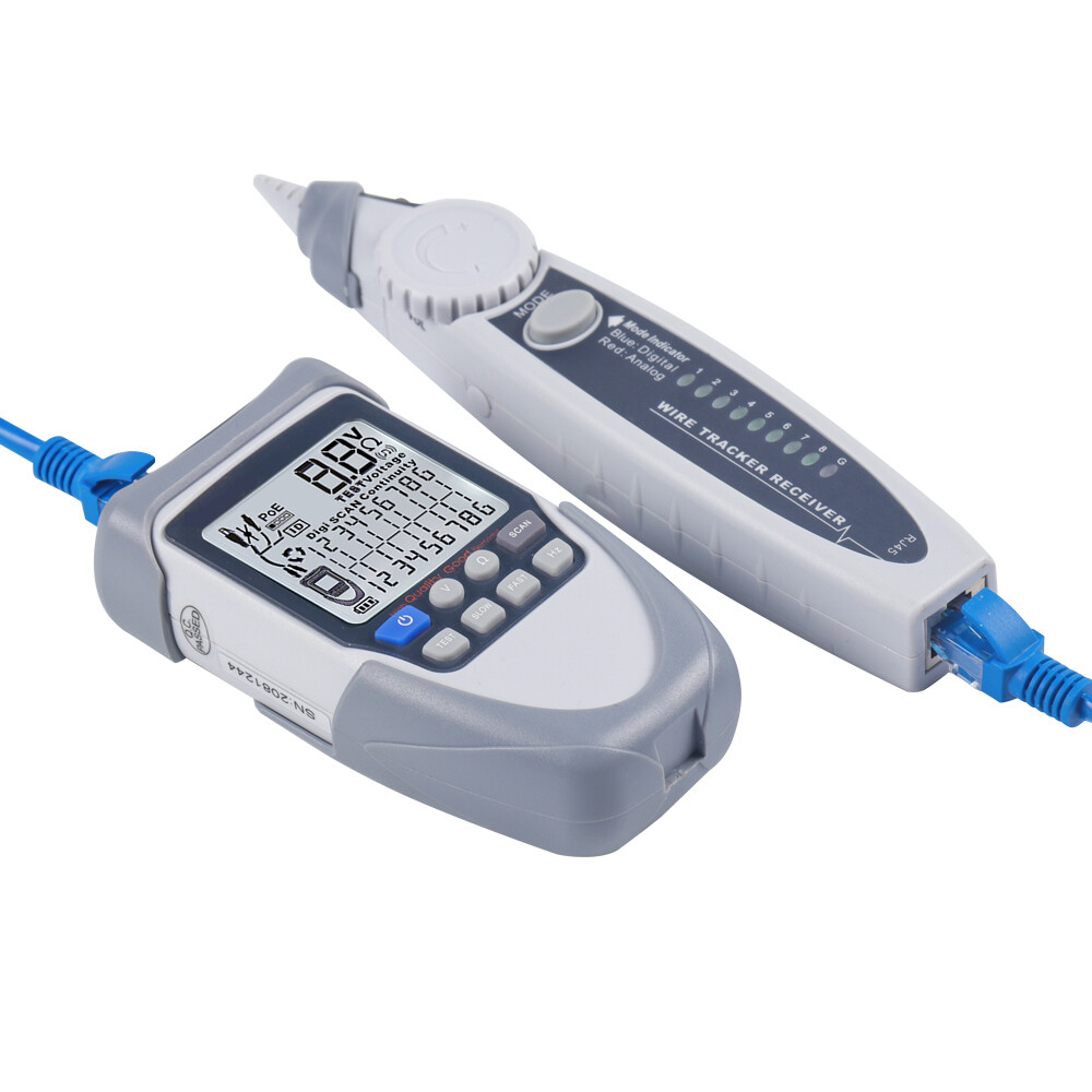 Handheld Portable Network Cable Tester LCD Large Screen Display Digital V8M3