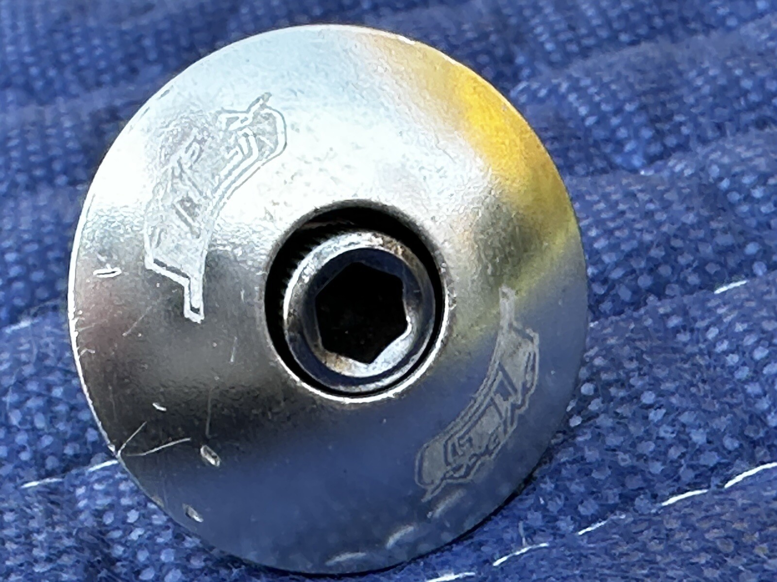 GT Racing BMX Headset Top Cap  Bolt 1 1/8" Threadless  Old School BMX Dyno