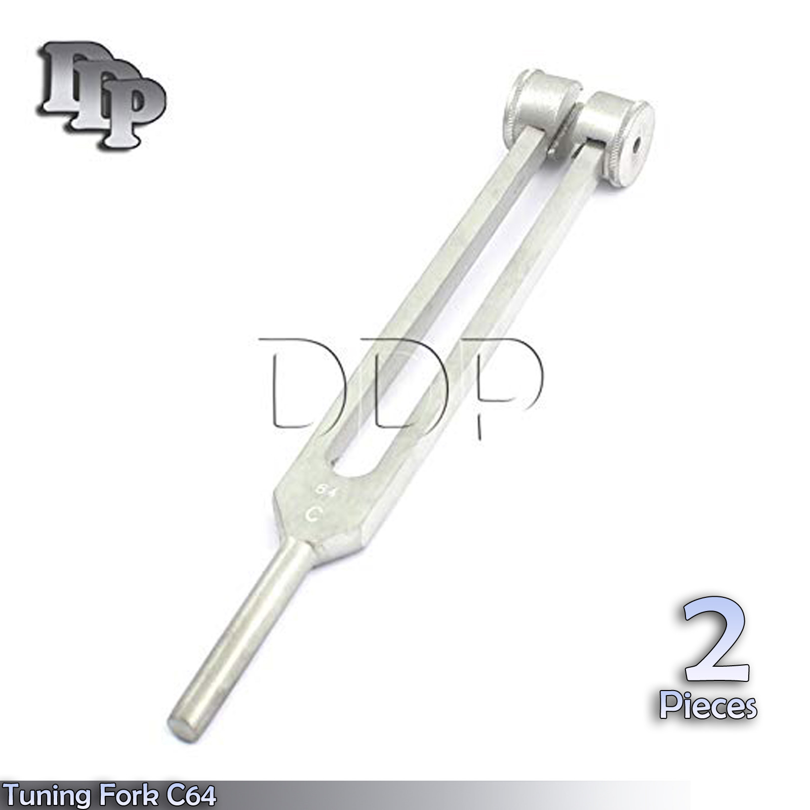 2 Pieces Tuning Fork C64 Surgical Medical Instruments