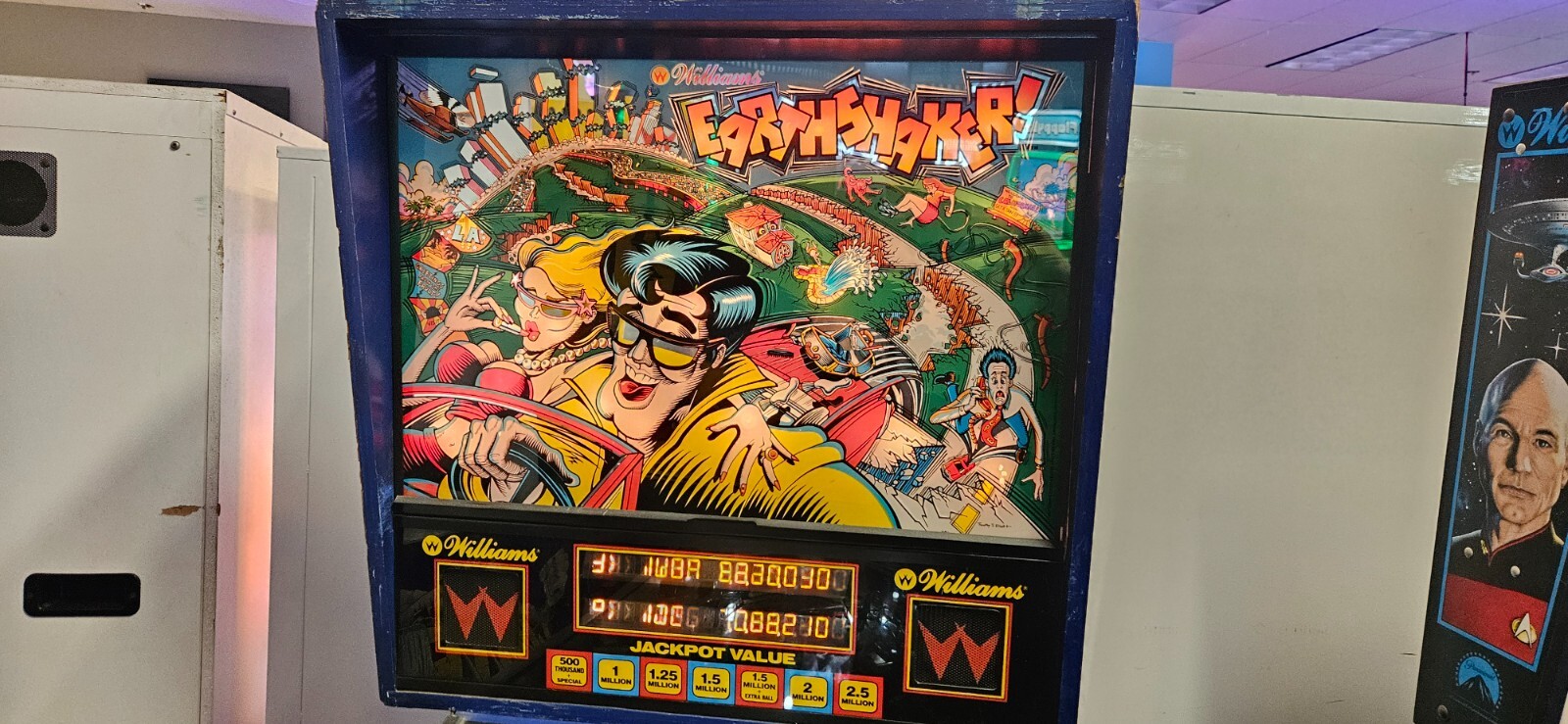 Earthshaker Pinball by Williams - 2442