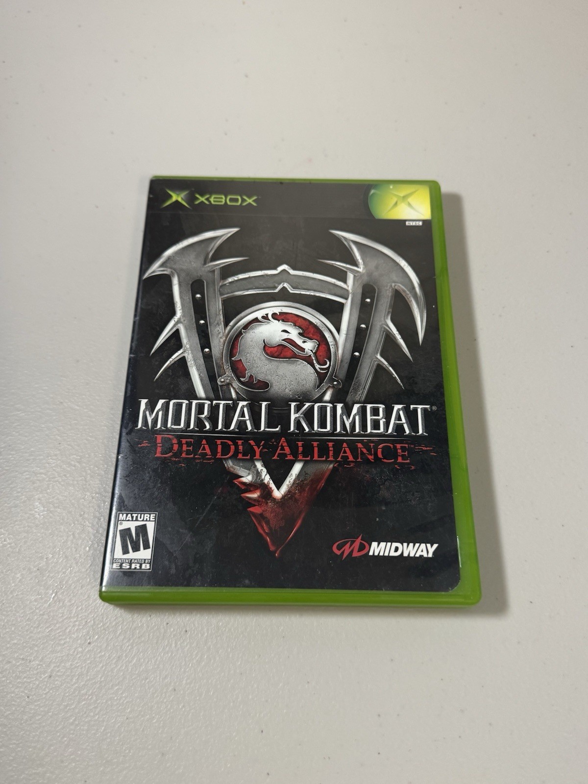 Mortal Kombat: Deadly Alliance (Microsoft Xbox, 2003) Case Only! No Game