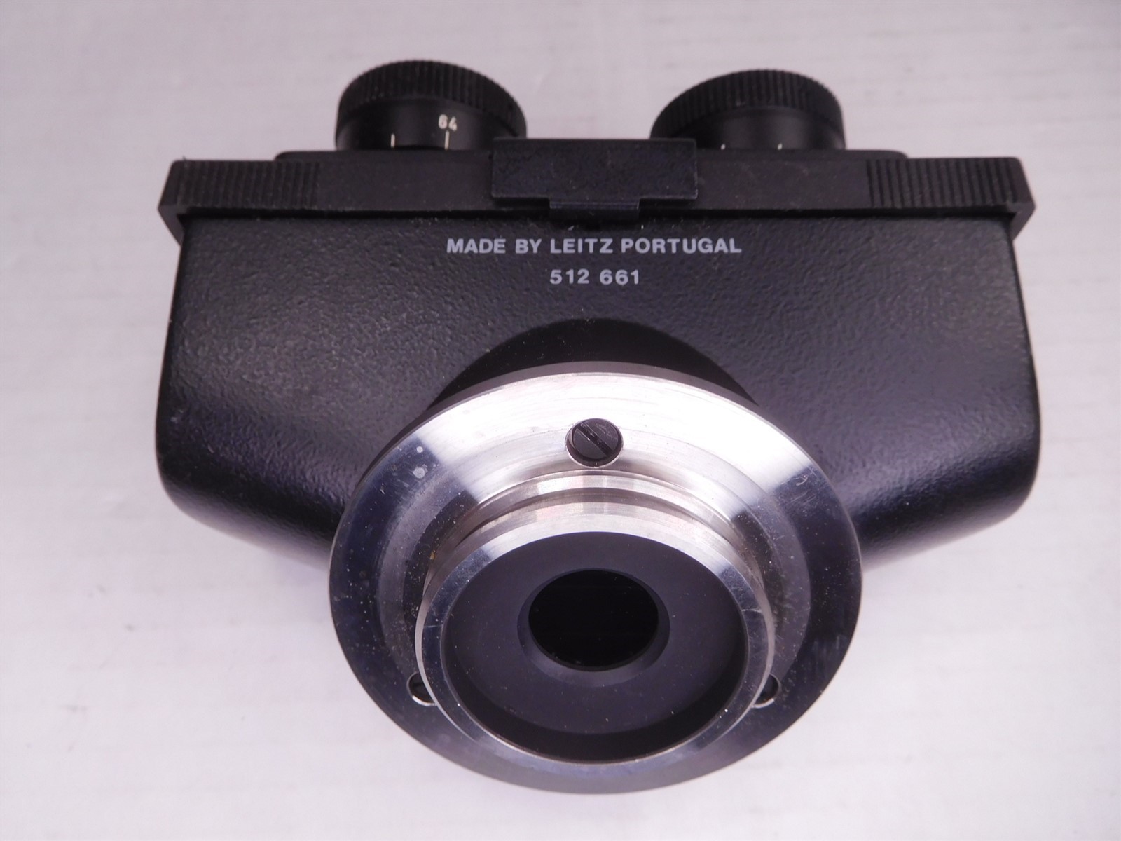 Leitz 512 661 Binocular Tube Microscope Head (081925)