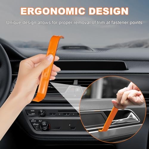 4 PCS Auto Trim Removal Tool Kit, No Scratch Removal Installer Pry Tools for