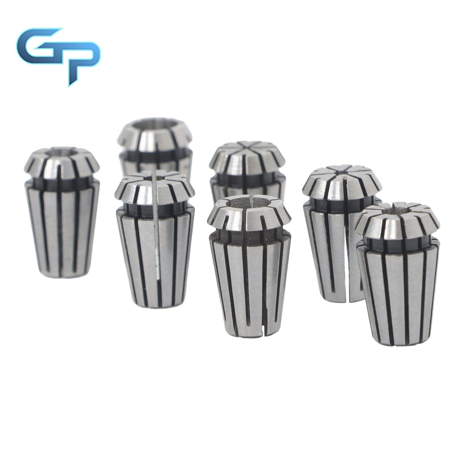 Precision ER11 Spring Collets 7 Pack 1-7mm for Lathe and Milling