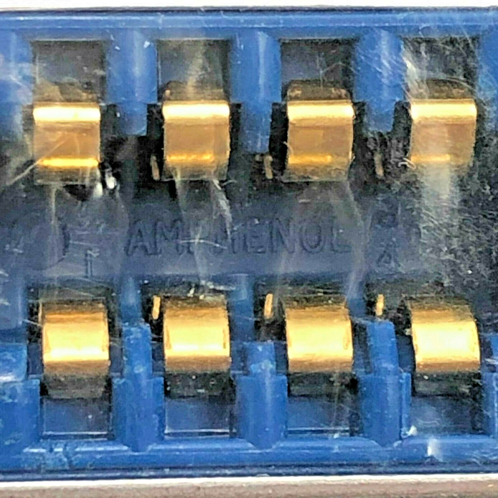 26 Series 8 Pin Contact Rack and Panel Blue Ribbon Connector Receptacle WirePro