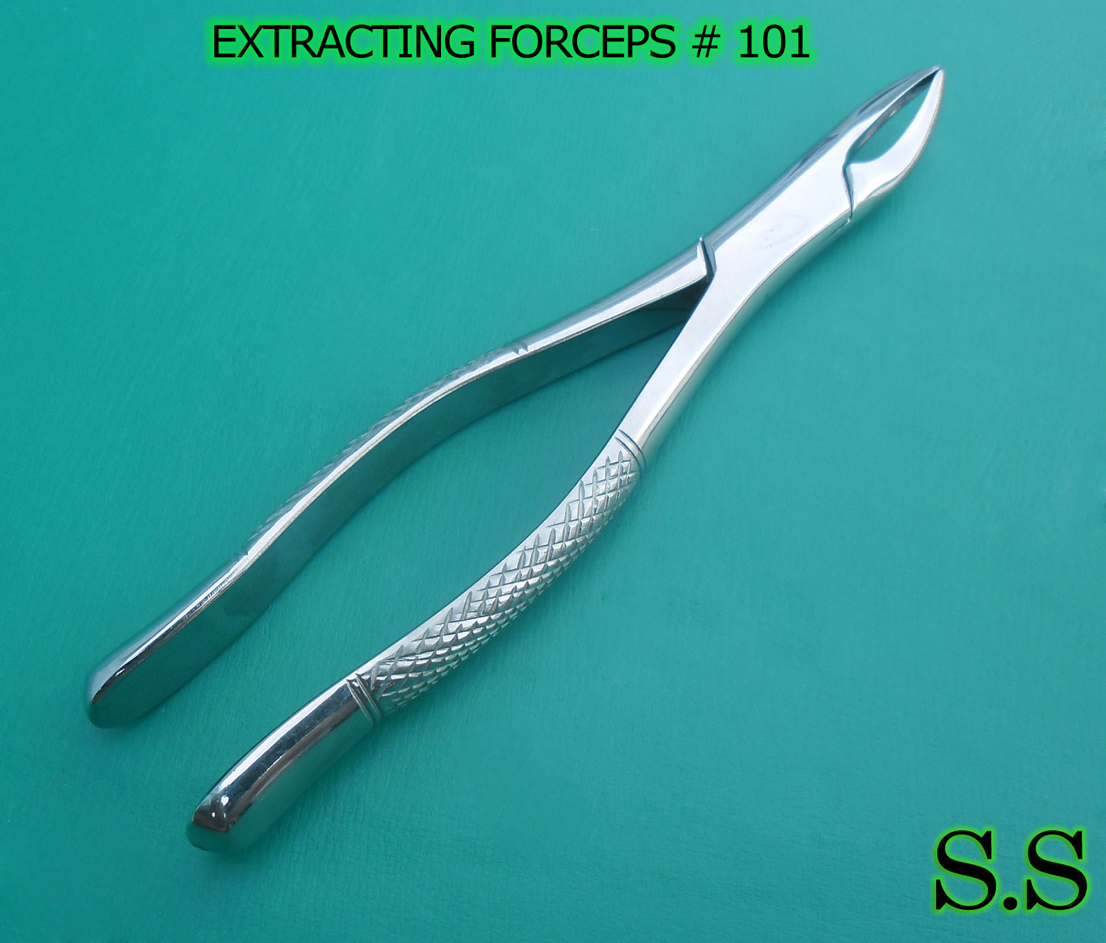 EXTRACTING FORCEPS DENTAL SURGICAL INSTRUMENTS # 101