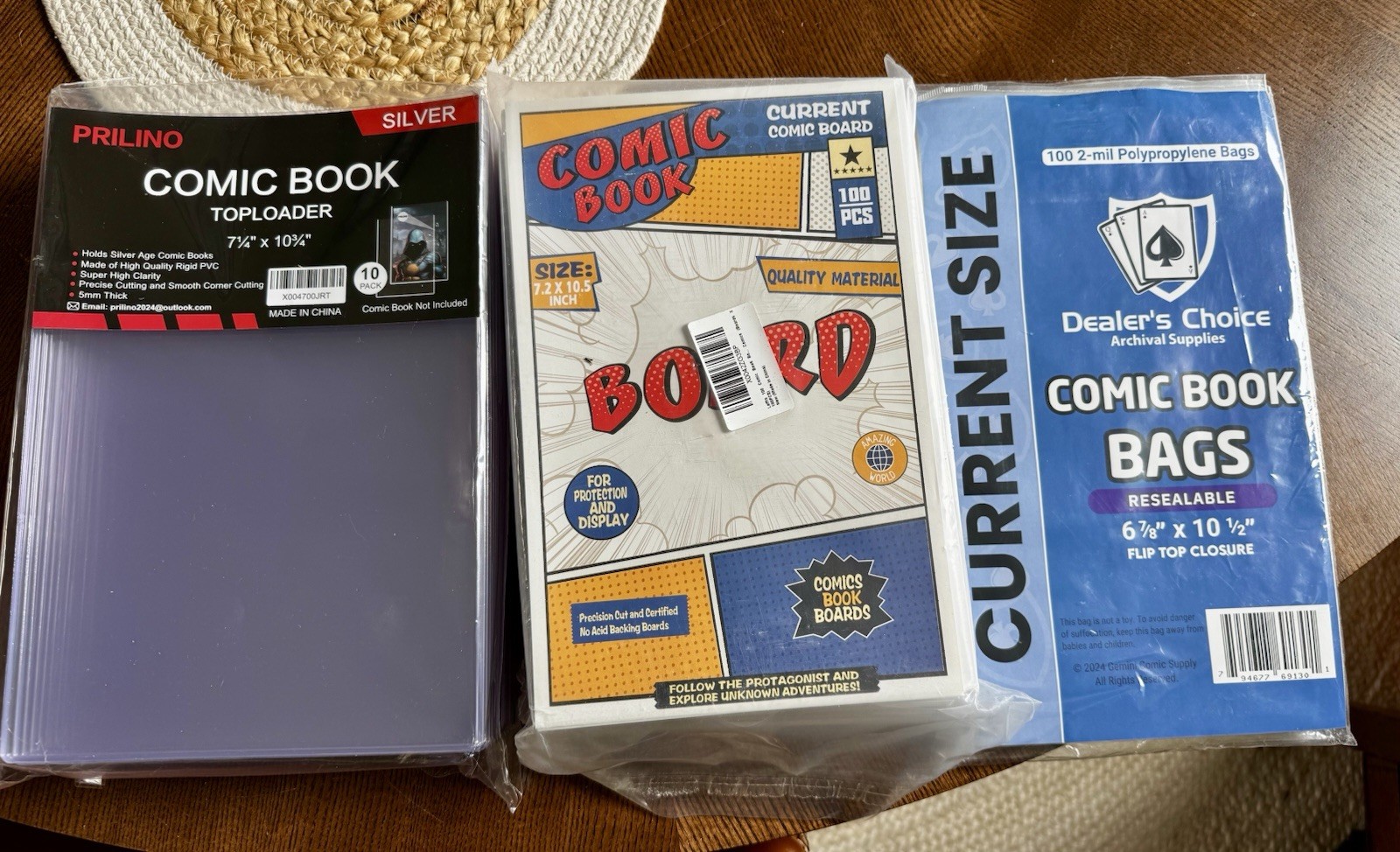 Comic Book Supplies - READ DESCRIPTION.