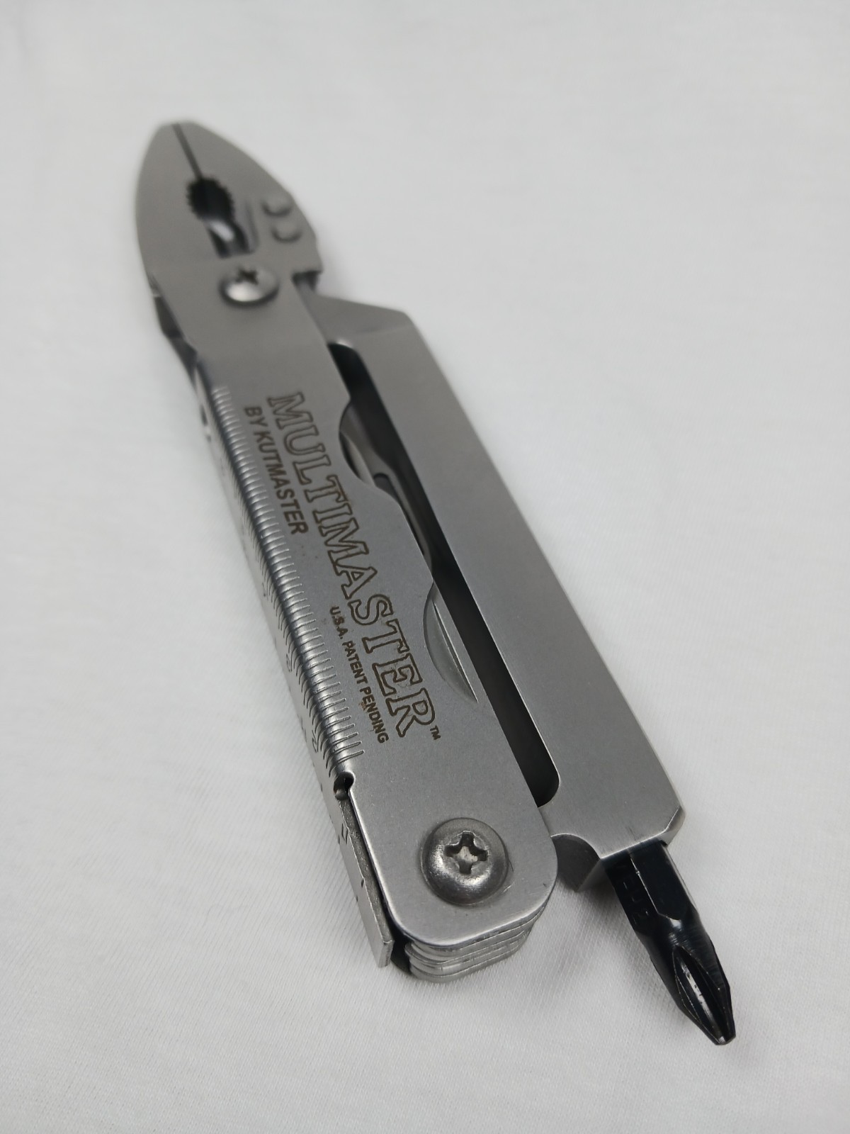 Kutmaster Multimaster 1044 Multi-Tool Pliers w/ Knife Saw File Hook Bit Driver