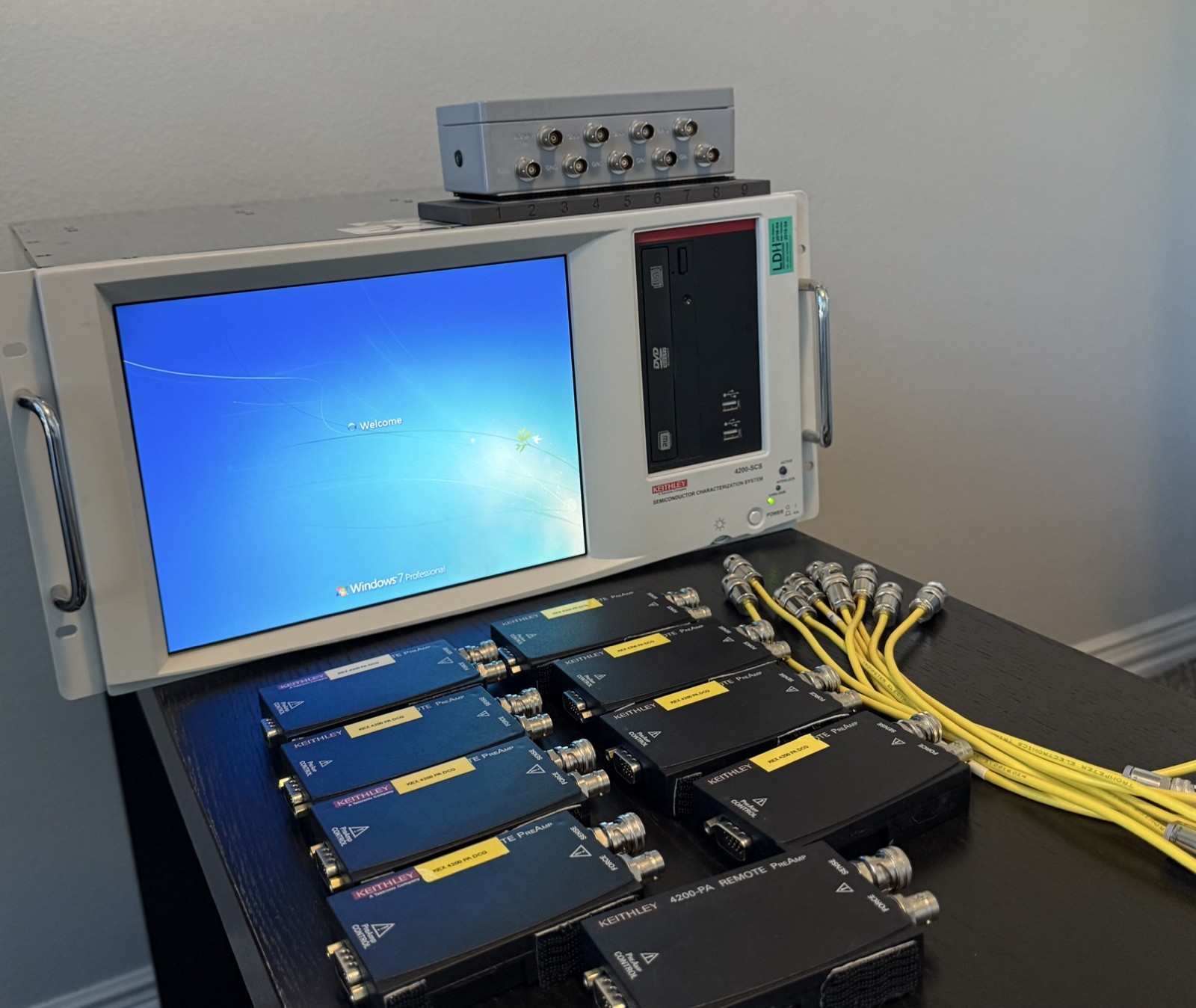 Keithley 4200 SCS 9x 4200 SMU 9x 4200 Pre Amp 9x triax cable Parameter Analyzer