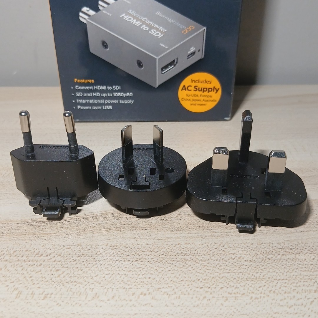 Blackmagic Design Converter Micro Converter SDI to HDMI Missing USA Plug