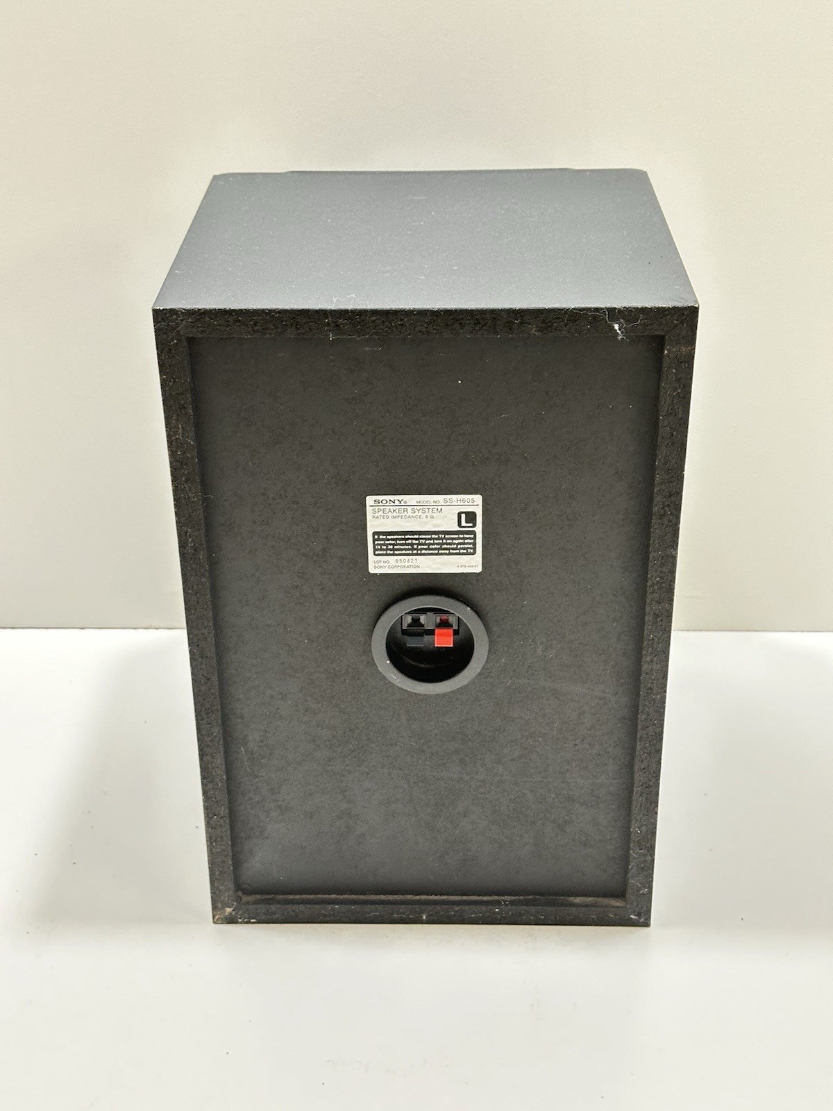 Sony Replacement OEM Speaker SS-H605 3-way Speaker Time Alignment System Left