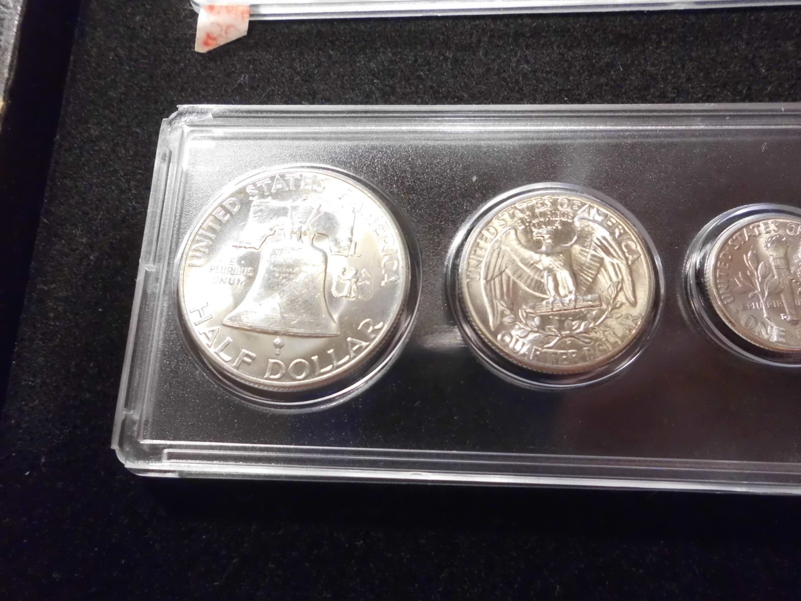 1950 P/D/S GEM UNCIRCULATED B/U MINT SET - 90% SILVER -