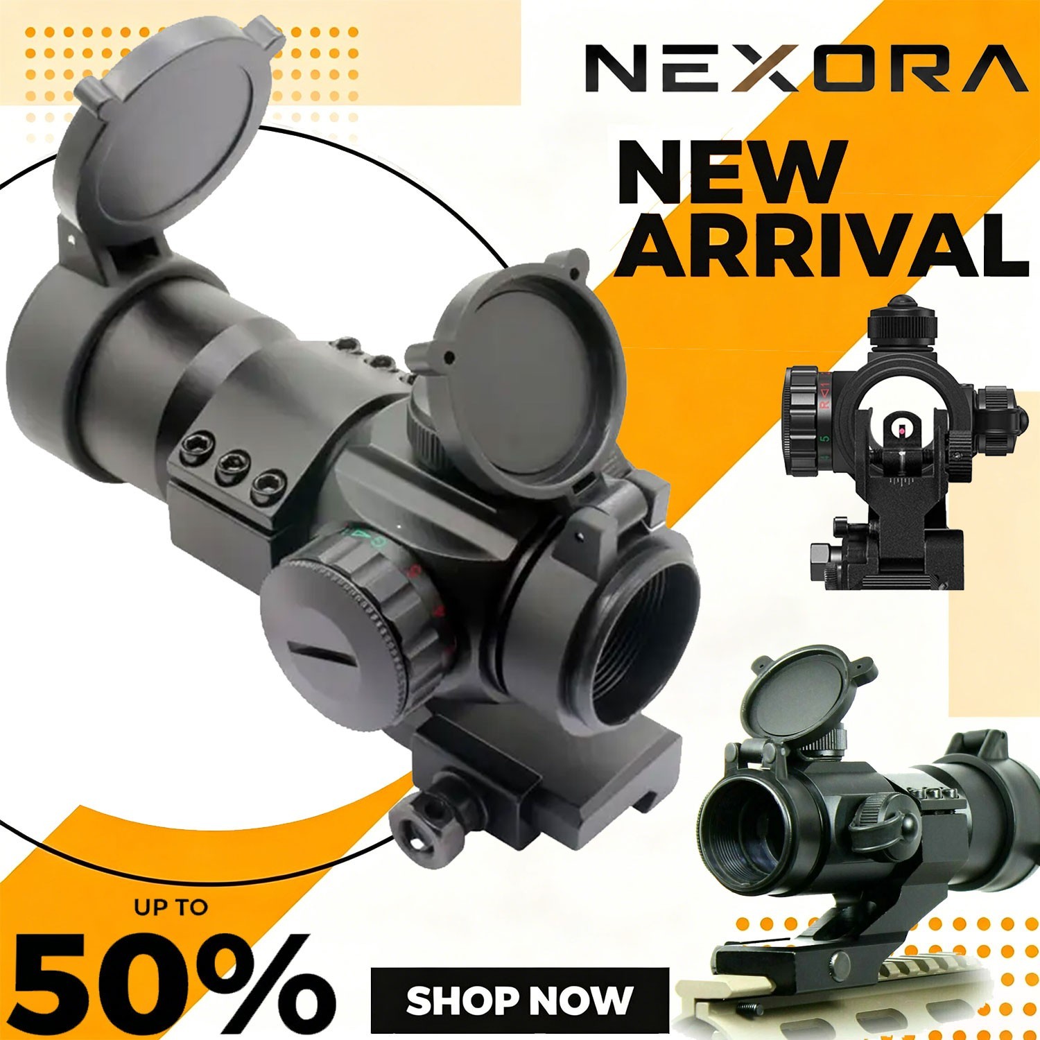 Best Value Reflex Stinger 4 MOA Red/Green Dot Sight Scope w/ PEPR Rail Mount USA